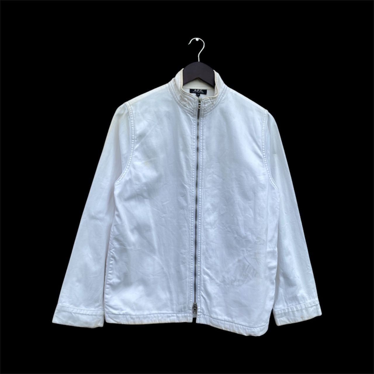 A.P.C. A.P.C Cotton Zipper Jacket Size US M / EU 48-50 / 2 - 1 Thumbnail
