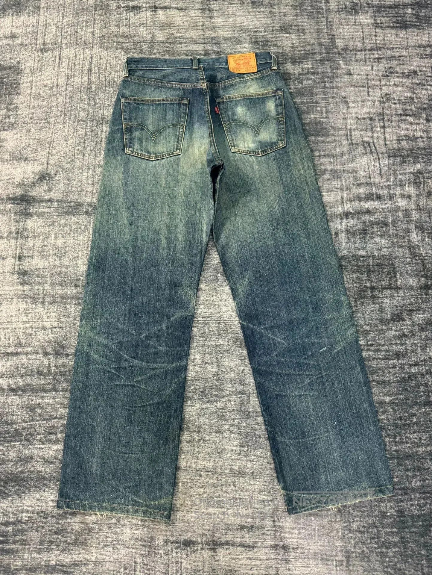 Levi's Vintage Levi's 504 Japanese Washed Blue Jeans. Size US 32 / EU 48 - 6 Thumbnail