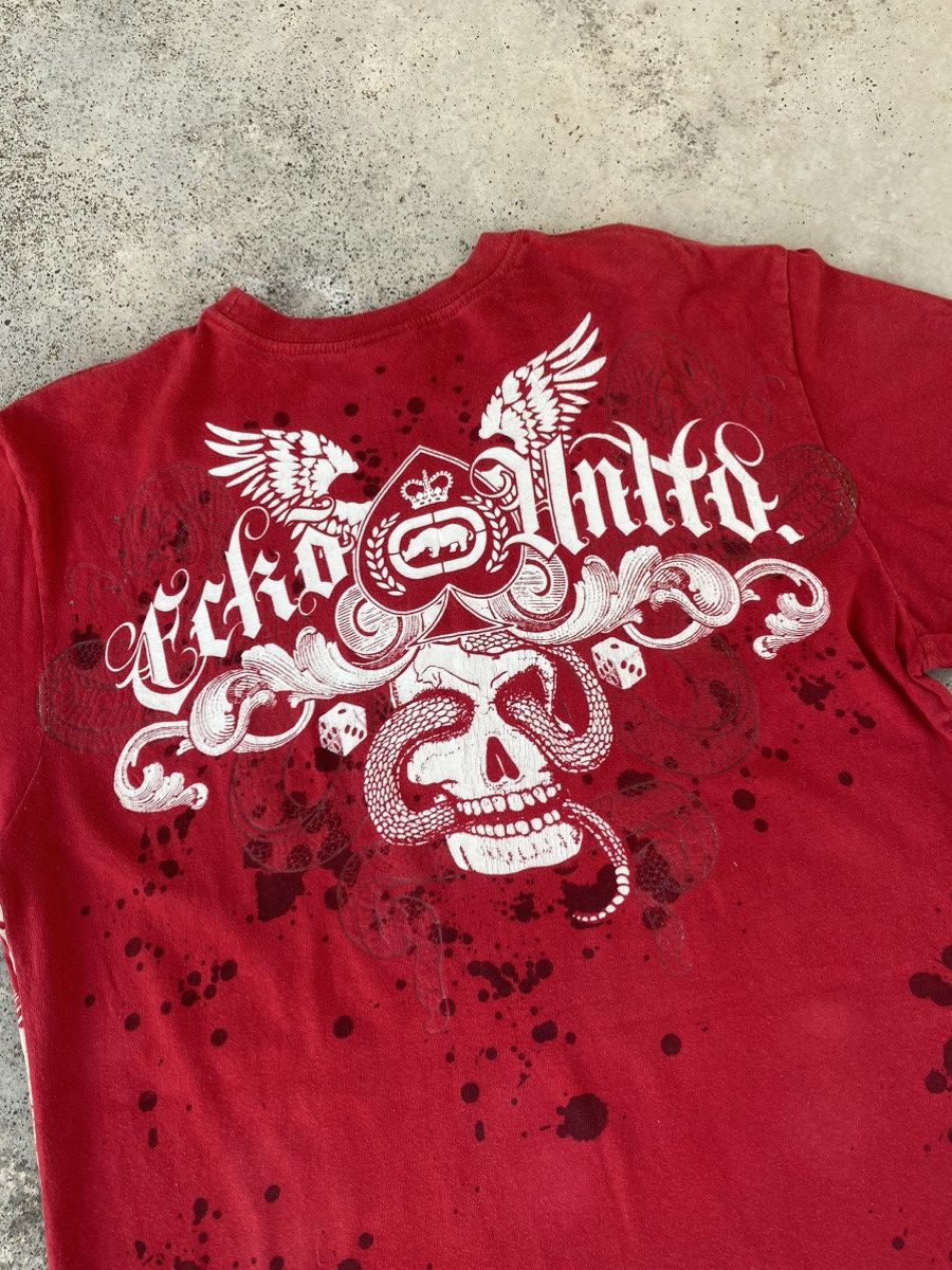 Affliction 2000s Affliction Styled Ecko Unltd All Over Print Size US L / EU 52-54 / 3 - 5 Thumbnail