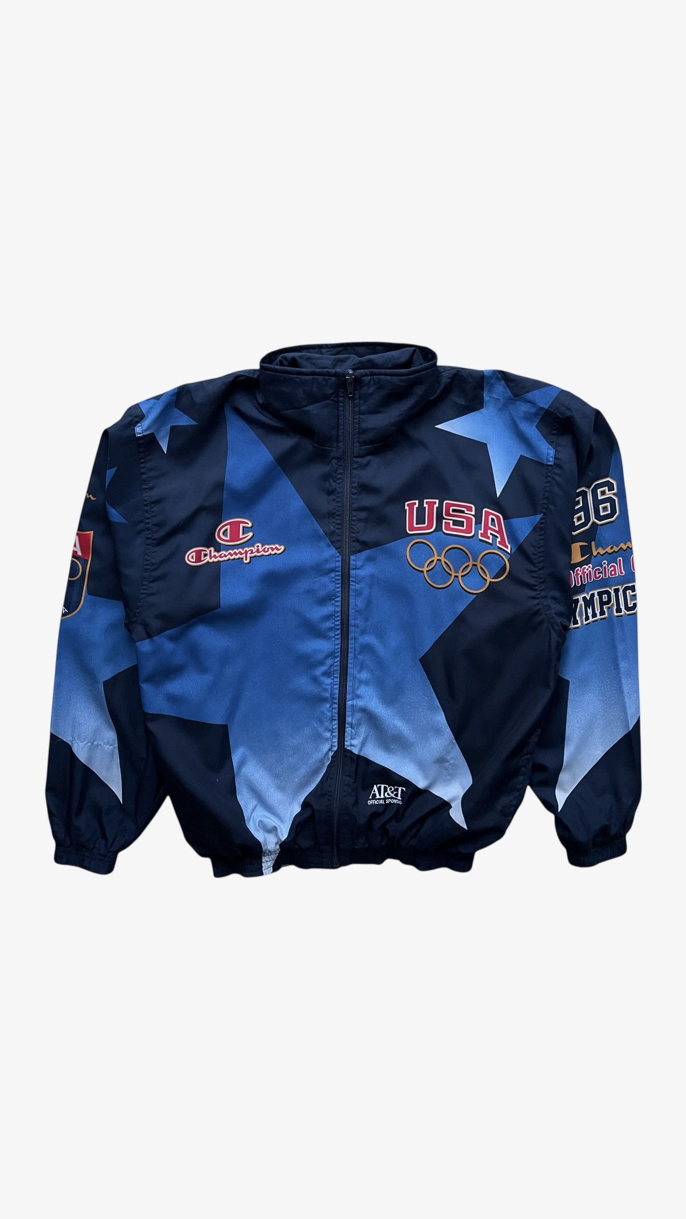 Champion Vintage 90s Men's Champion 1996 USA Olympic Team Jacket Size US S / EU 44-46 / 1 - 2 Thumbnail