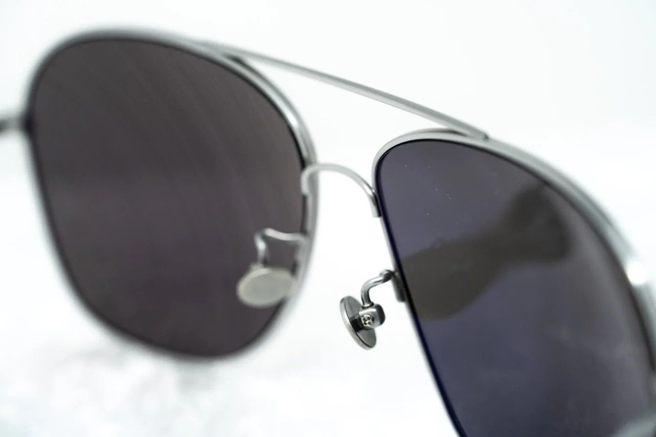 Ann Demeulemeester Ann Demeulemeester Pilot Sunglasses Silver Size ONE SIZE - 8 Thumbnail
