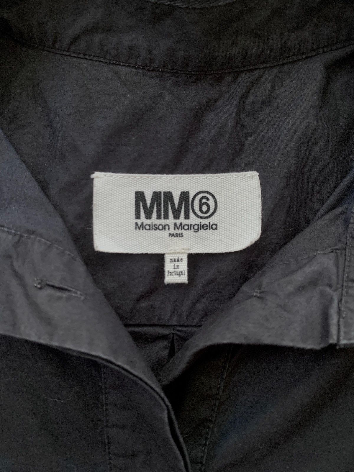 Maison Margiela FREE TAX! MM6 Ribbon Collared Shirt Size US M / EU 48-50 / 2 - 8 Thumbnail