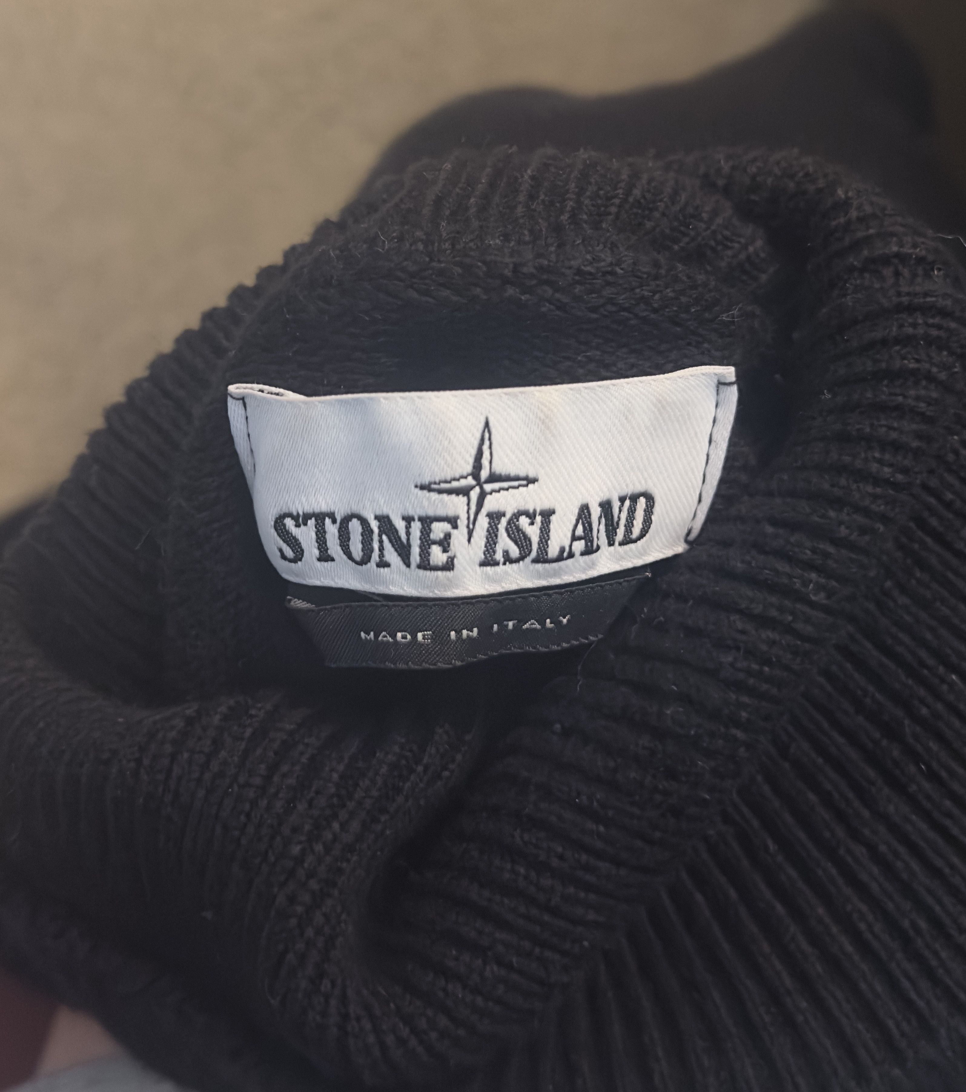 Stone Island Stone Island Black Knit Turtleneck Size US M / EU 48-50 / 2 - 5 Thumbnail