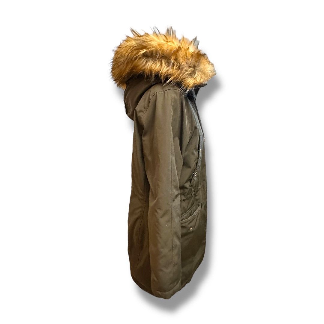 Michael Kors Women’s L Micheal Kors Olive Faux Fur Down Filled Parka Size L / US 10 / IT 46 - 9 Thumbnail