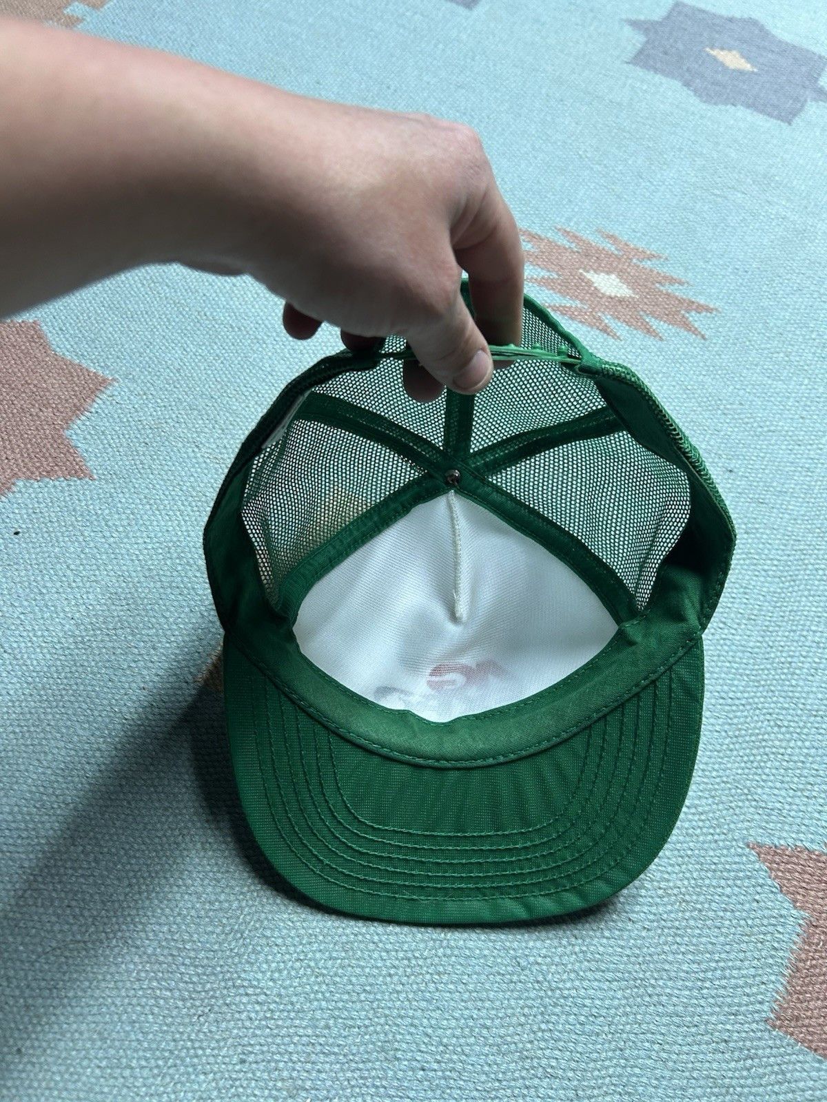 Vintage Vtg trucker hat Ag Expo MSU Michigan state university farm Size ONE SIZE - 5 Thumbnail