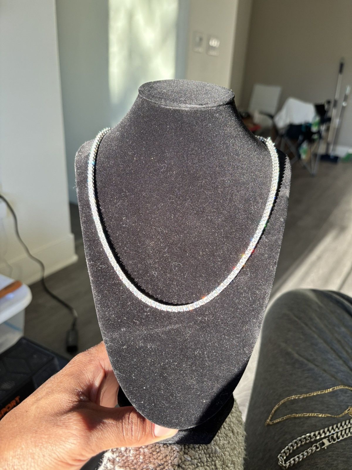 Other Moissanite tennis chain Size ONE SIZE - 4 Thumbnail