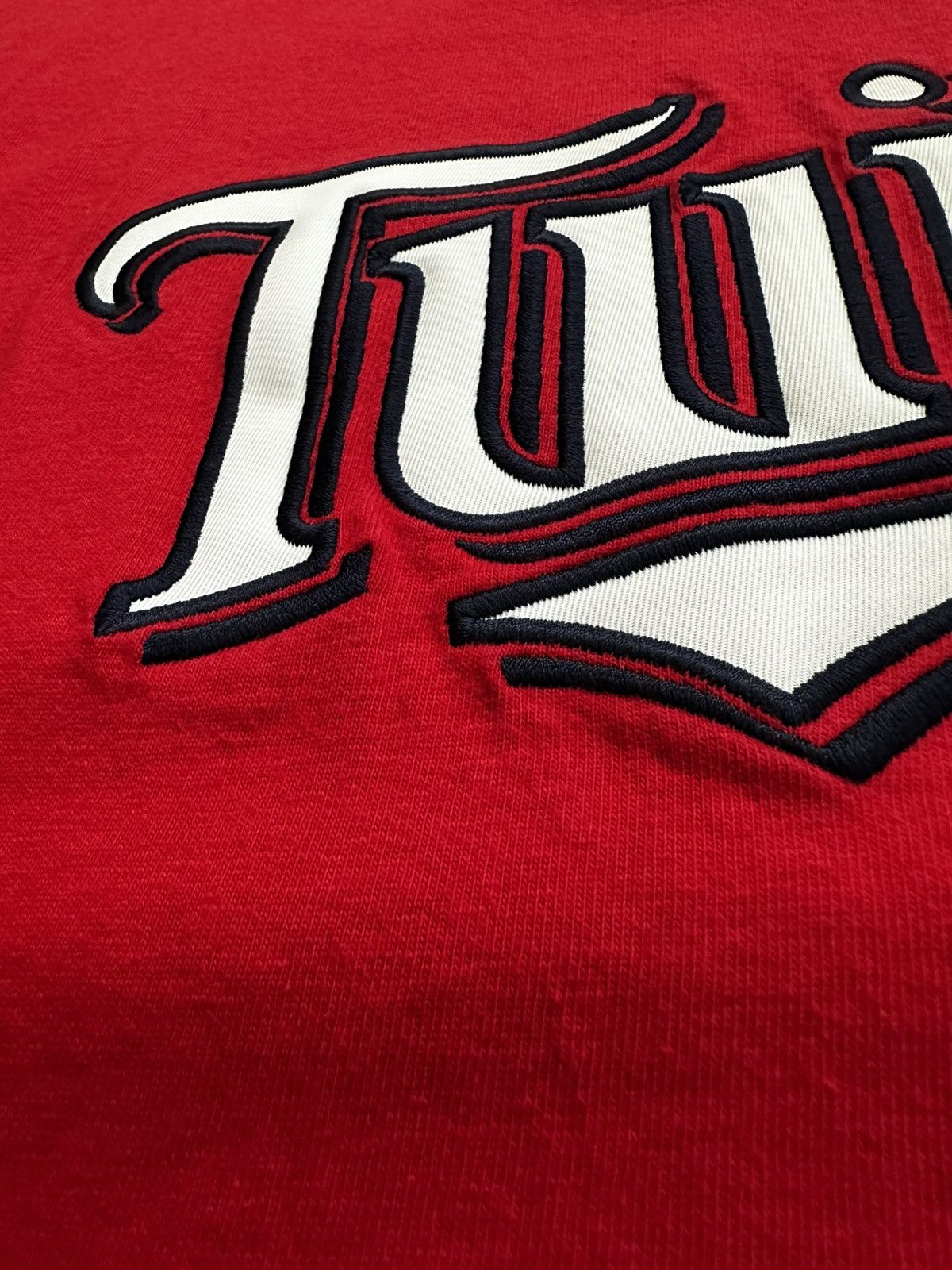 Nike Vintage 90s Nike MLB Minnesota Twins Baseball Center Check Size US XL / EU 56 / 4 - 4 Thumbnail