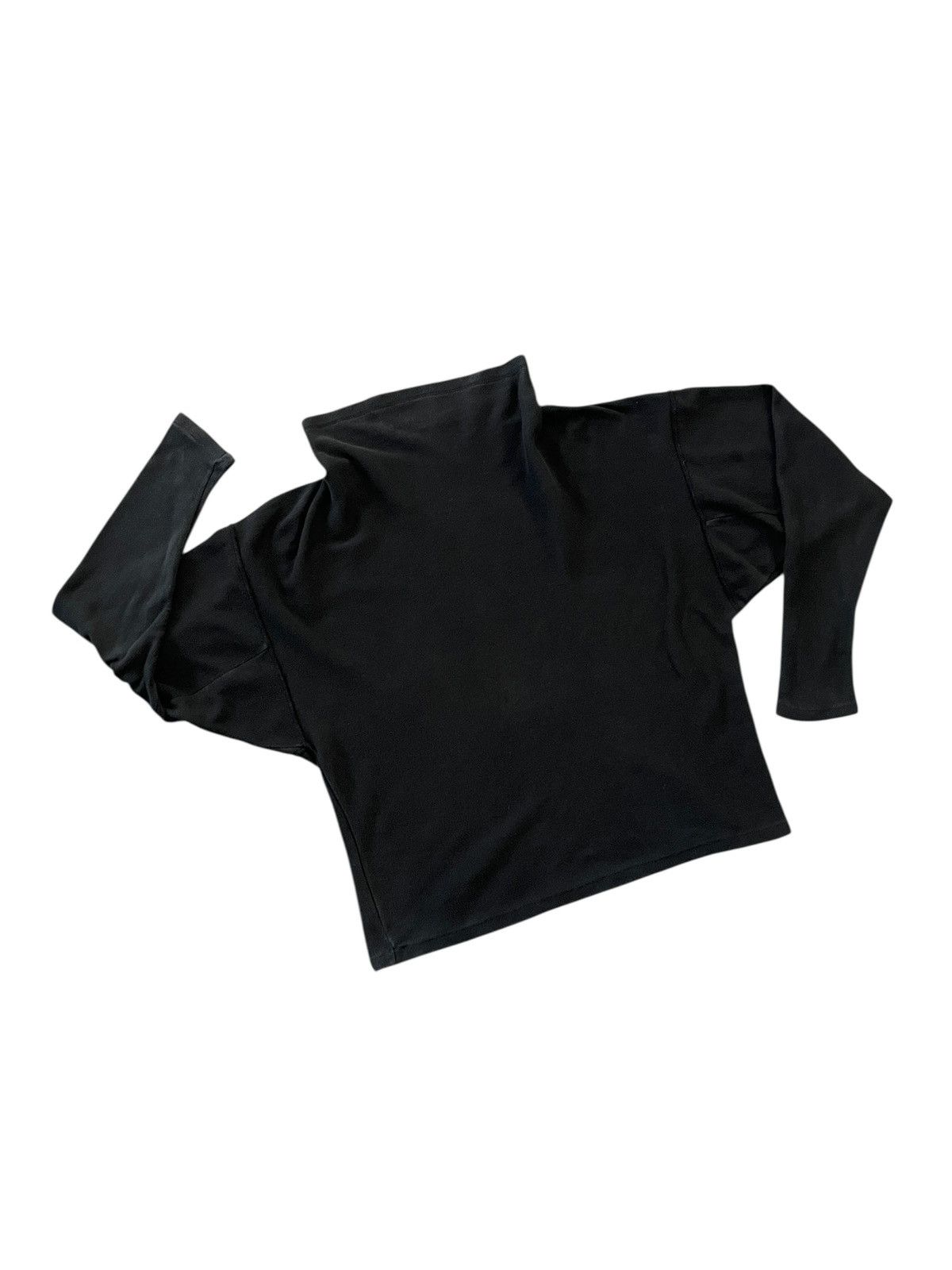 Issey Miyake 1980s Issey Miyake Plantation Boxy Mock Neck Tops Size M / US 6-8 / IT 42-44 - 1 Thumbnail