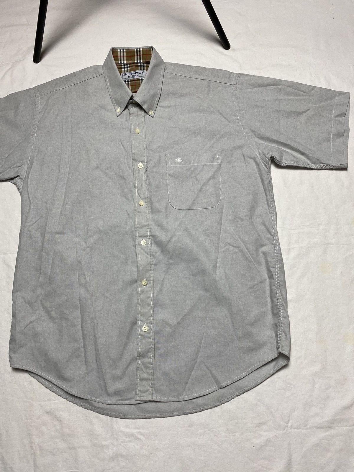 Burberry × Vintage Burberrys shirt vintage Size US XL / EU 56 / 4 - 2 Thumbnail