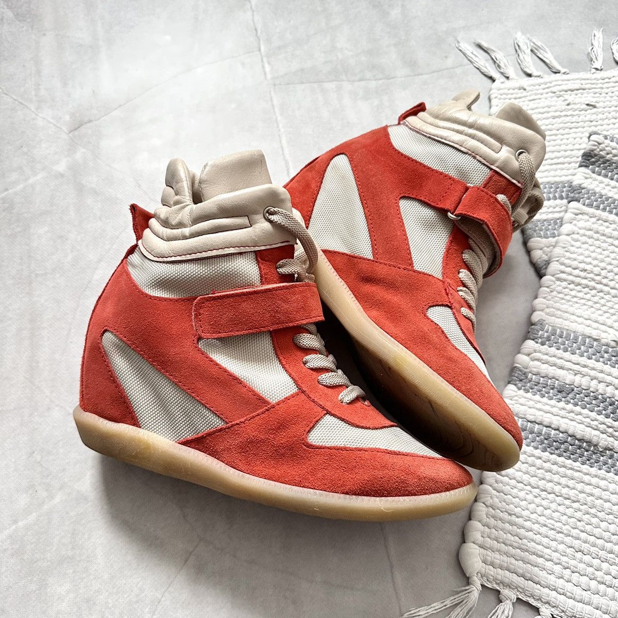 Isabel Marant Vintage Isabel Marant Style Bobby Bekett Wedge Sneakers Size US 9 / IT 39 - 2 Thumbnail