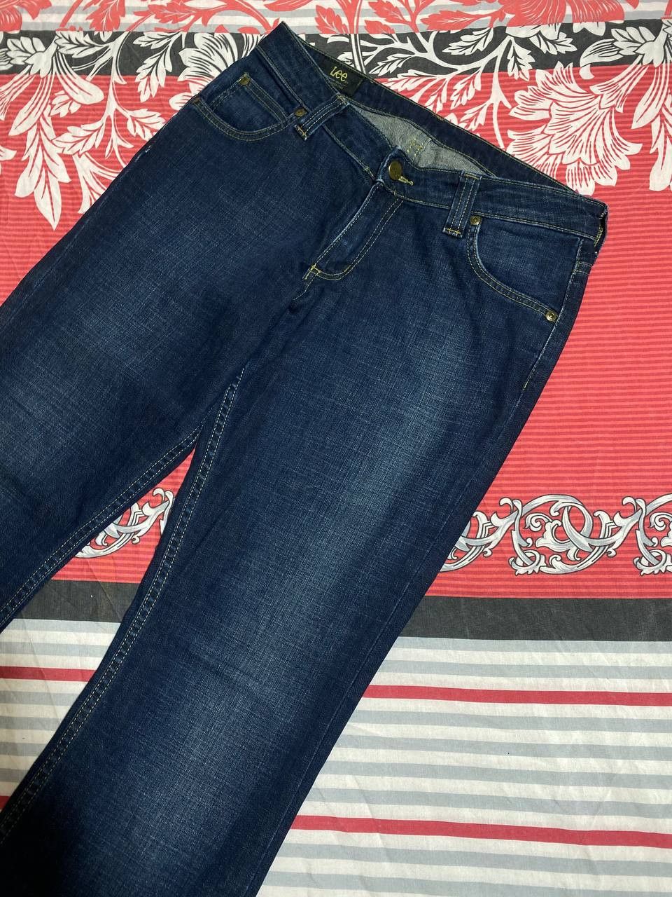 Lee Vintage Lee jeans denim straight leg loose skate y2k 90s Size US 32 / EU 48 - 11 Thumbnail
