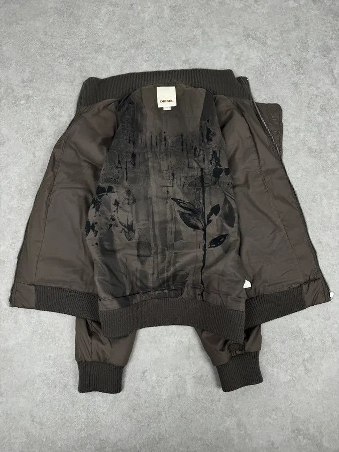 Diesel 2000s Diesel Brown Faux Fur Cozy Jacket Size US S / EU 44-46 / 1 - 8 Thumbnail