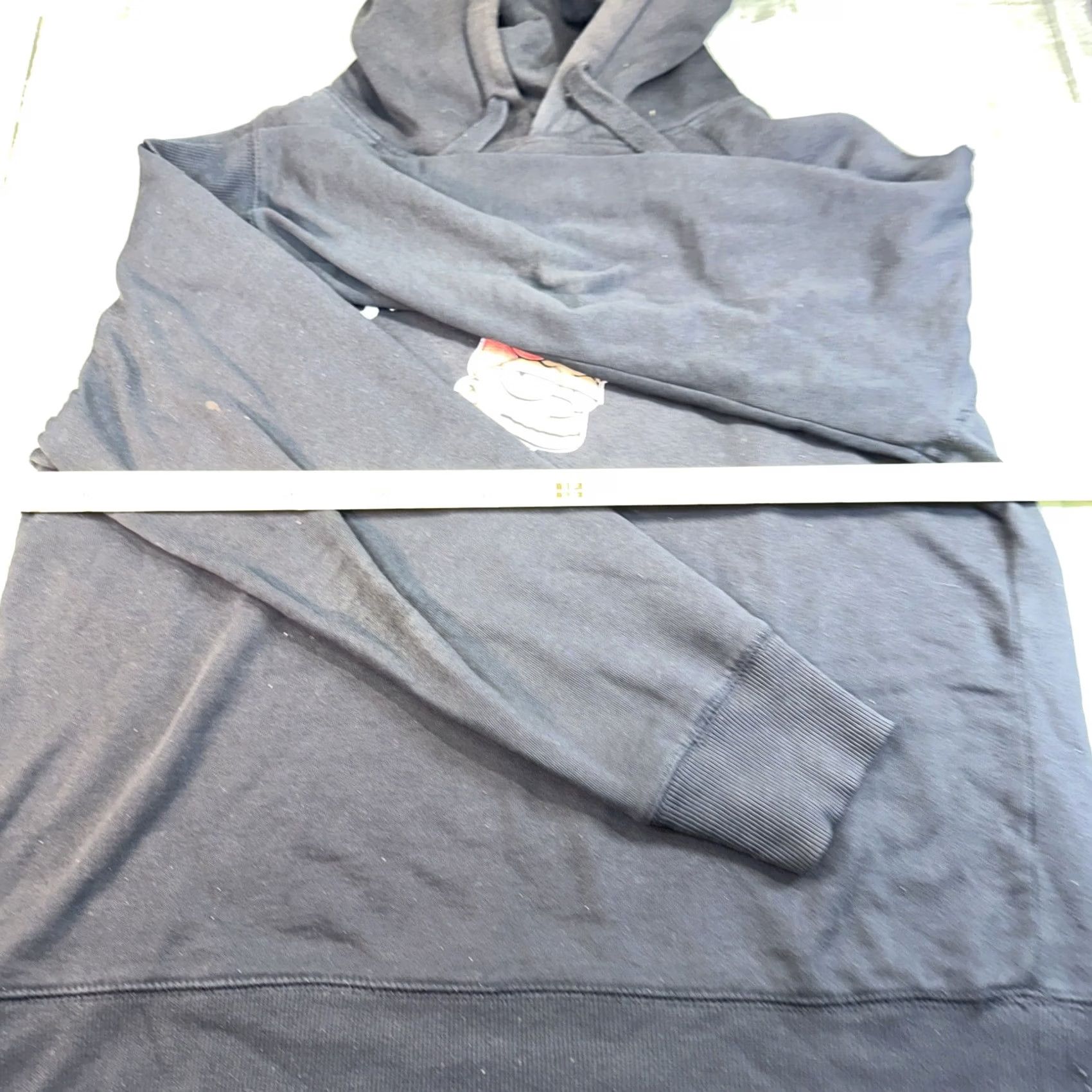 Vintage 2Pac Simpsons hoodie Men Medium Black Pullover M & M Shirt/Hoodie Size US M / EU 48-50 / 2 - 5 Thumbnail