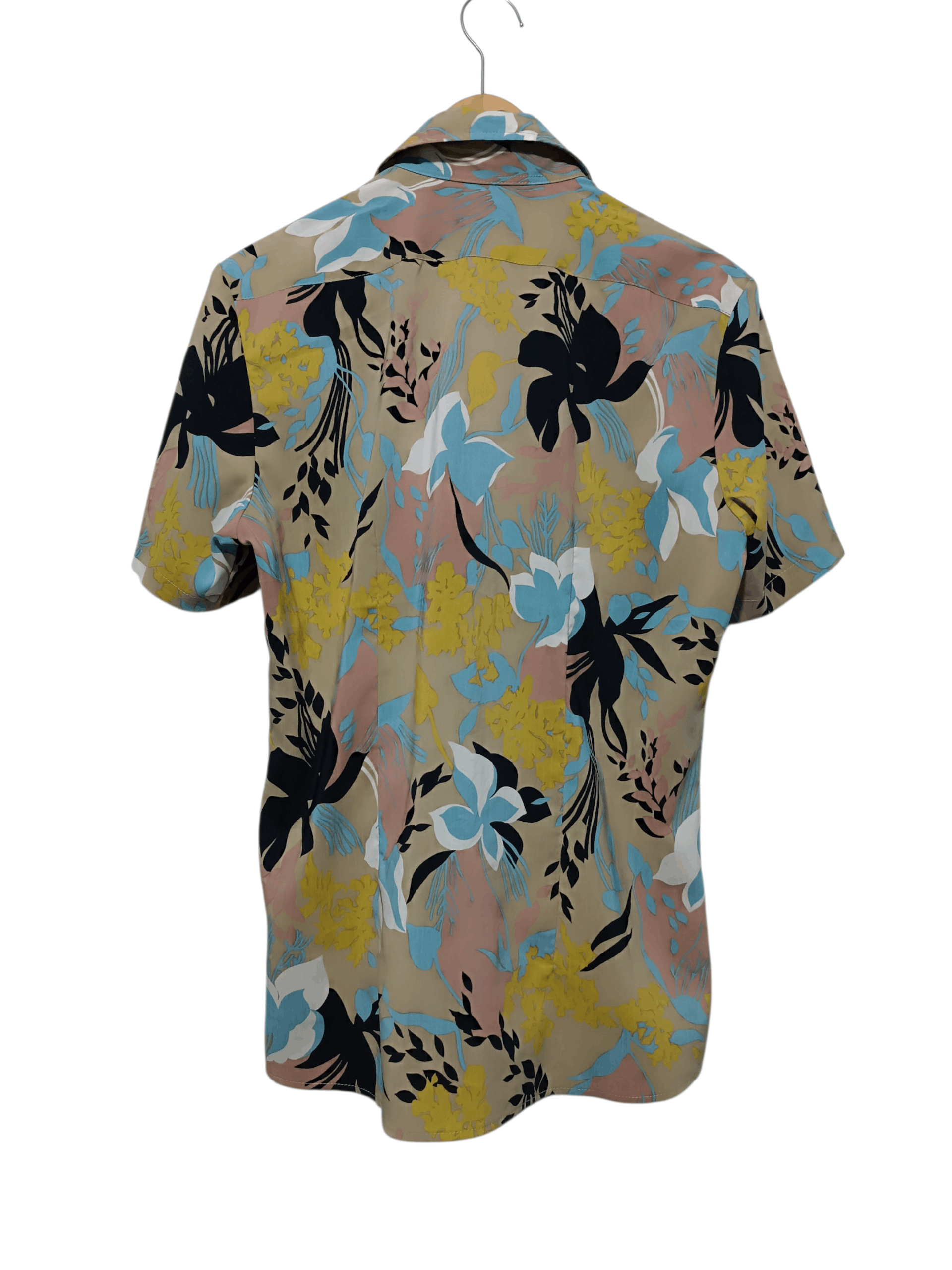 Tornado Mart Tornado Mart Flower Pattern Shirt Size US M / EU 48-50 / 2 - 2 Thumbnail