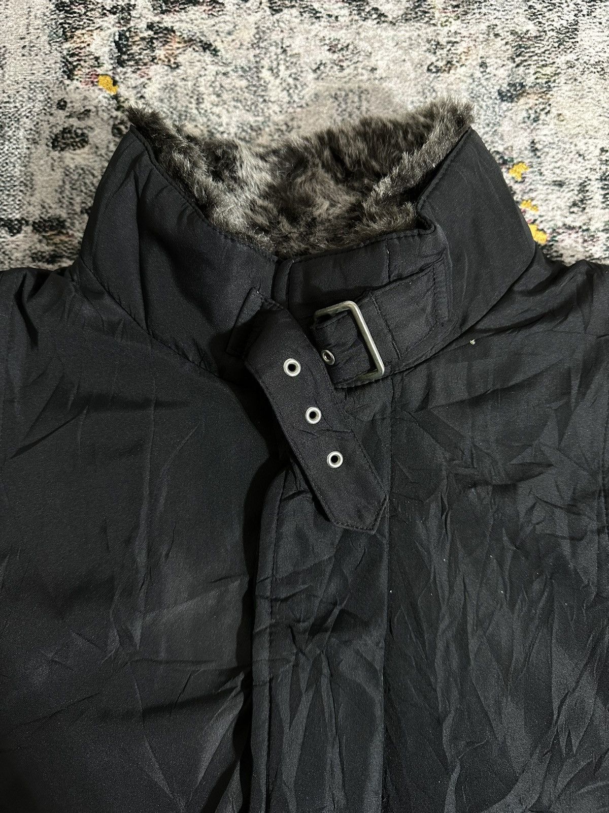 BONDAGE MODERM Y2K ARCHIVE JACKET FAUX FUR ALYX LGB STYLE