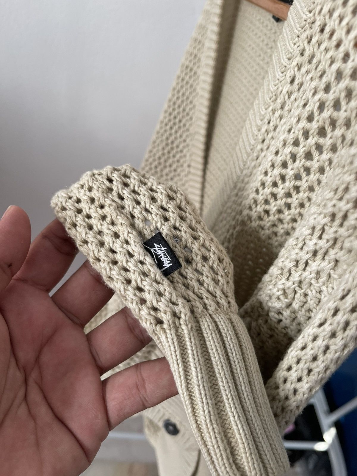 Stussy Stussy Knitwear Cardigan A2 Size US L / EU 52-54 / 3 - 9 Thumbnail