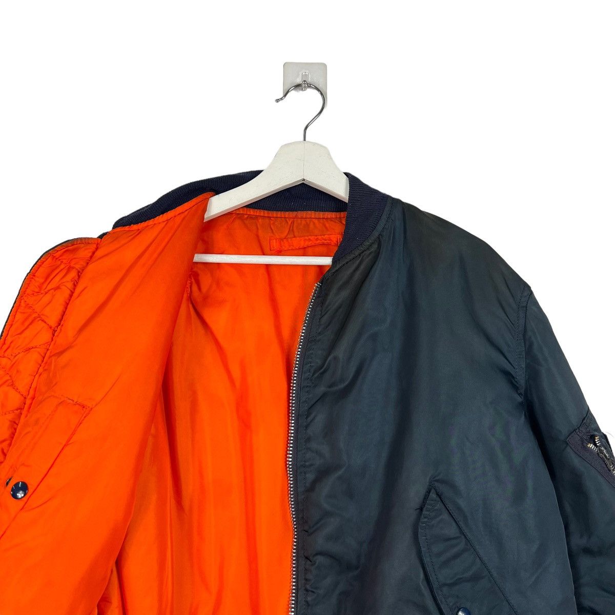 Alpha Industries 🔥 VINTAGE ALPHA BOMBER JACKET Size US L / EU 52-54 / 3 - 10 Thumbnail