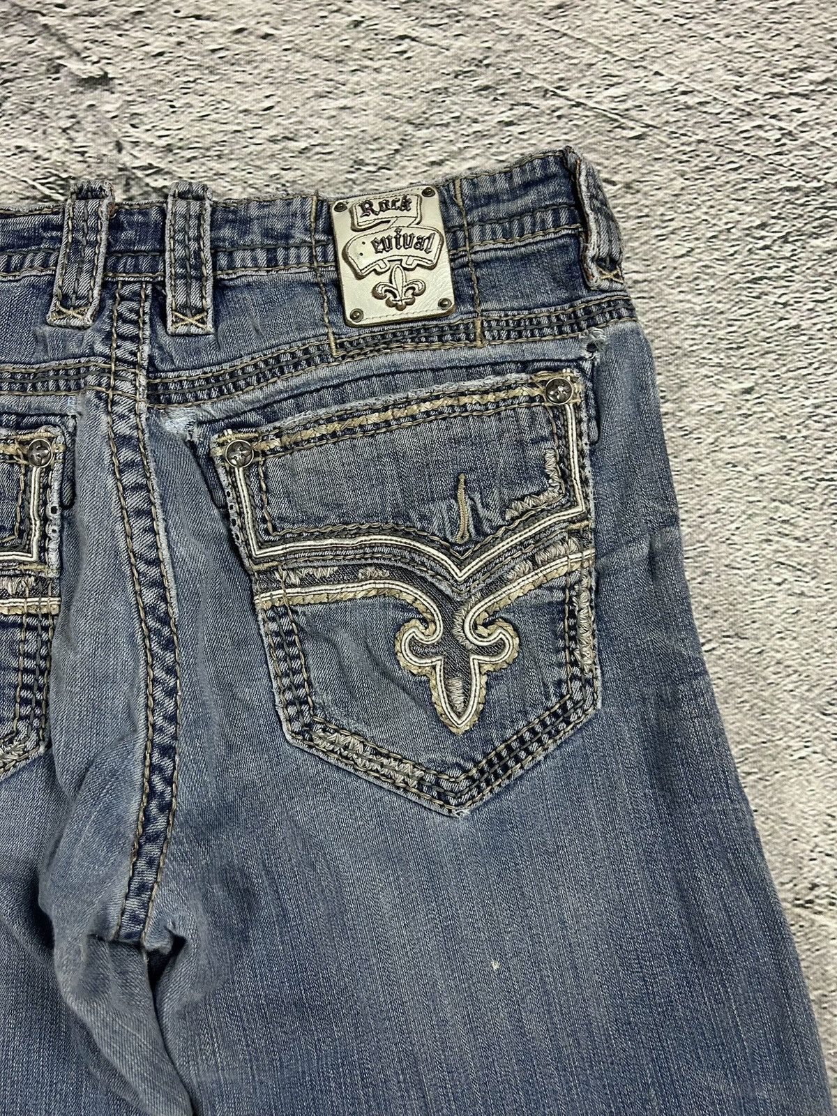 Rock Revival Rock Revival Rogue washed jeans Y2K flared Bootcut Size US 38 / EU 54 - 4 Thumbnail