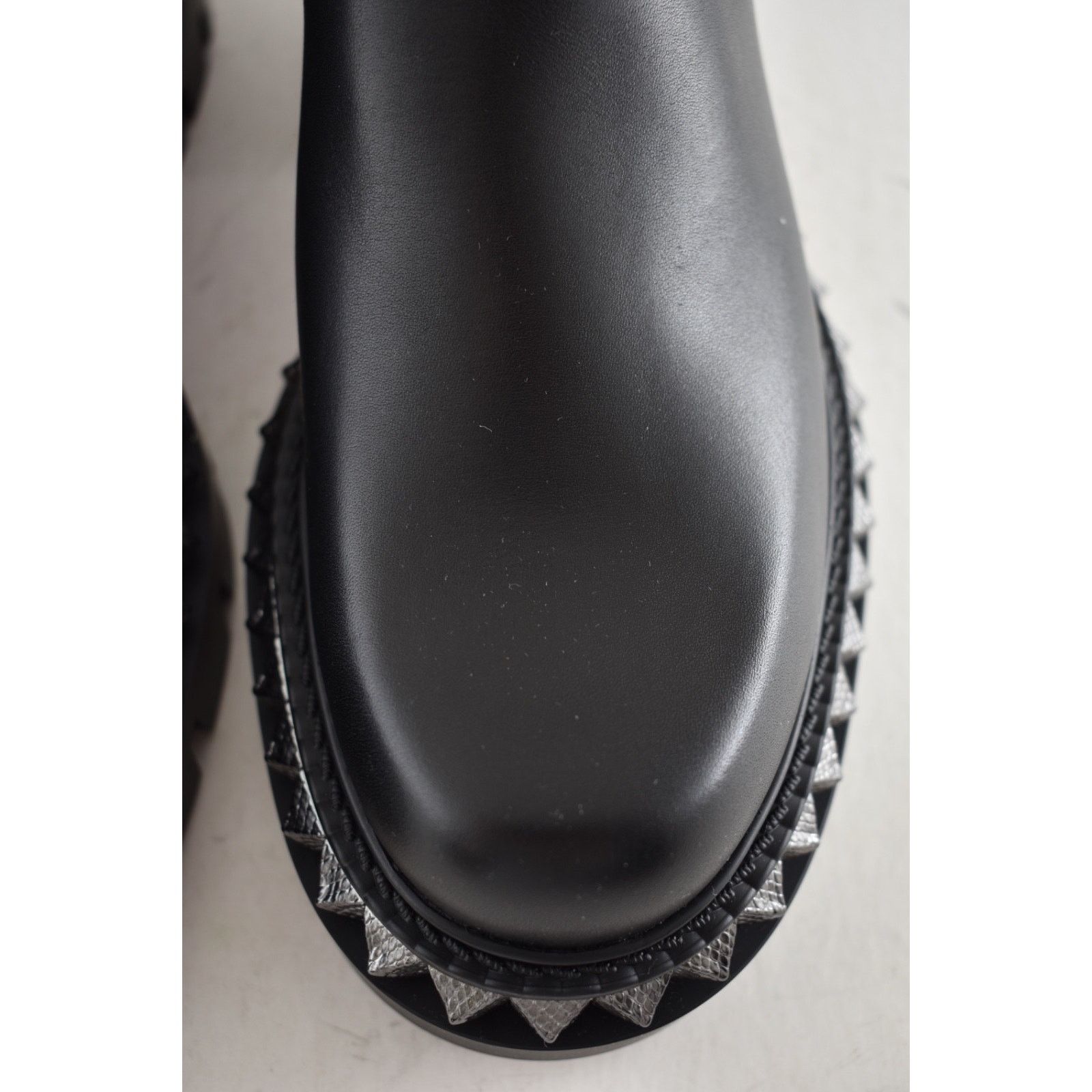 Christian Louboutin Christian Louboutin St Emilia Pyraclou Flat Black Boot 37 Size US 7 / IT 37 - 11 Thumbnail