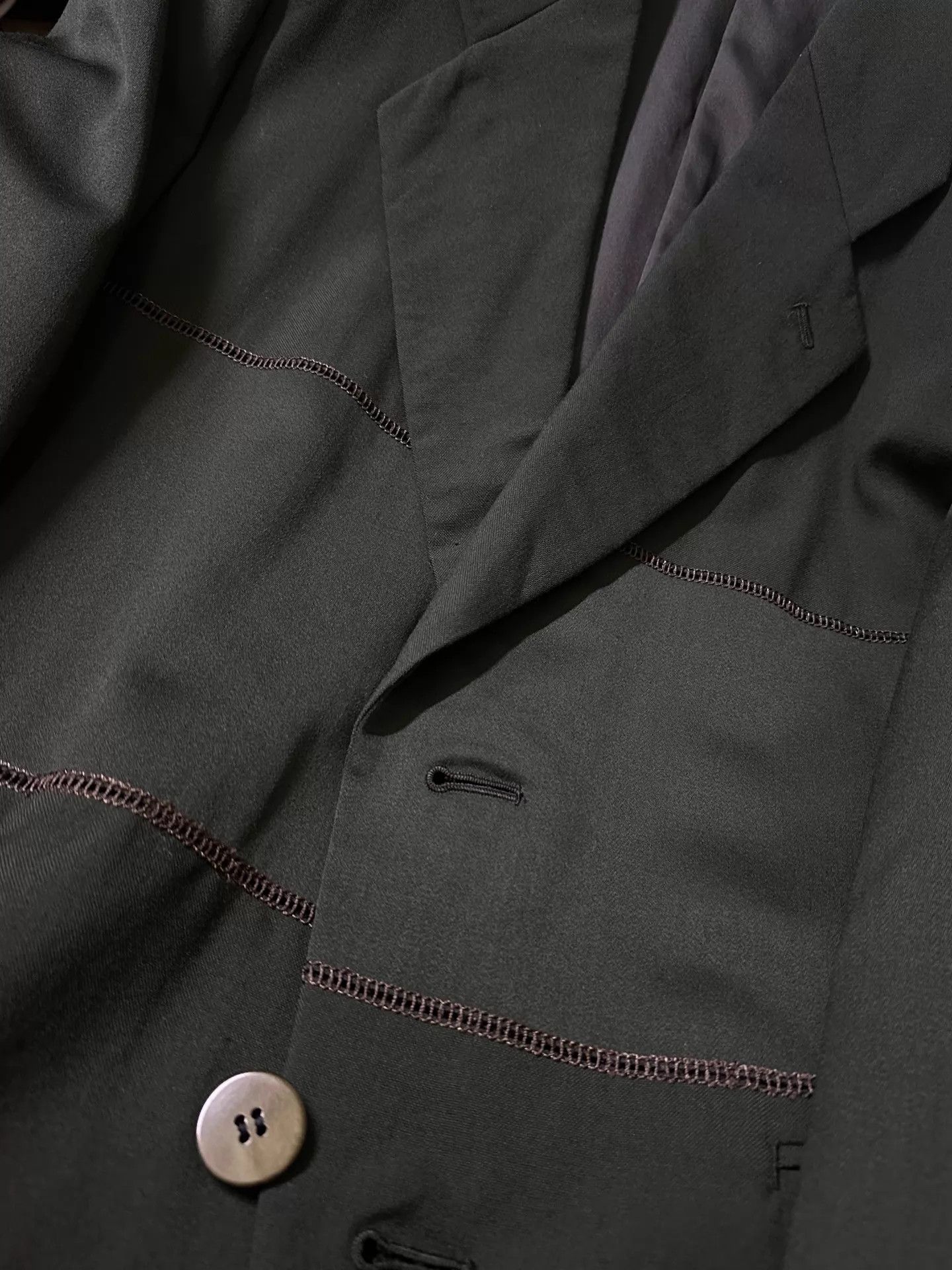 Issey Miyake Issey Miyake 1991SS Deconstructed Wool Jacket M Size US M / EU 48-50 / 2 - 4 Thumbnail