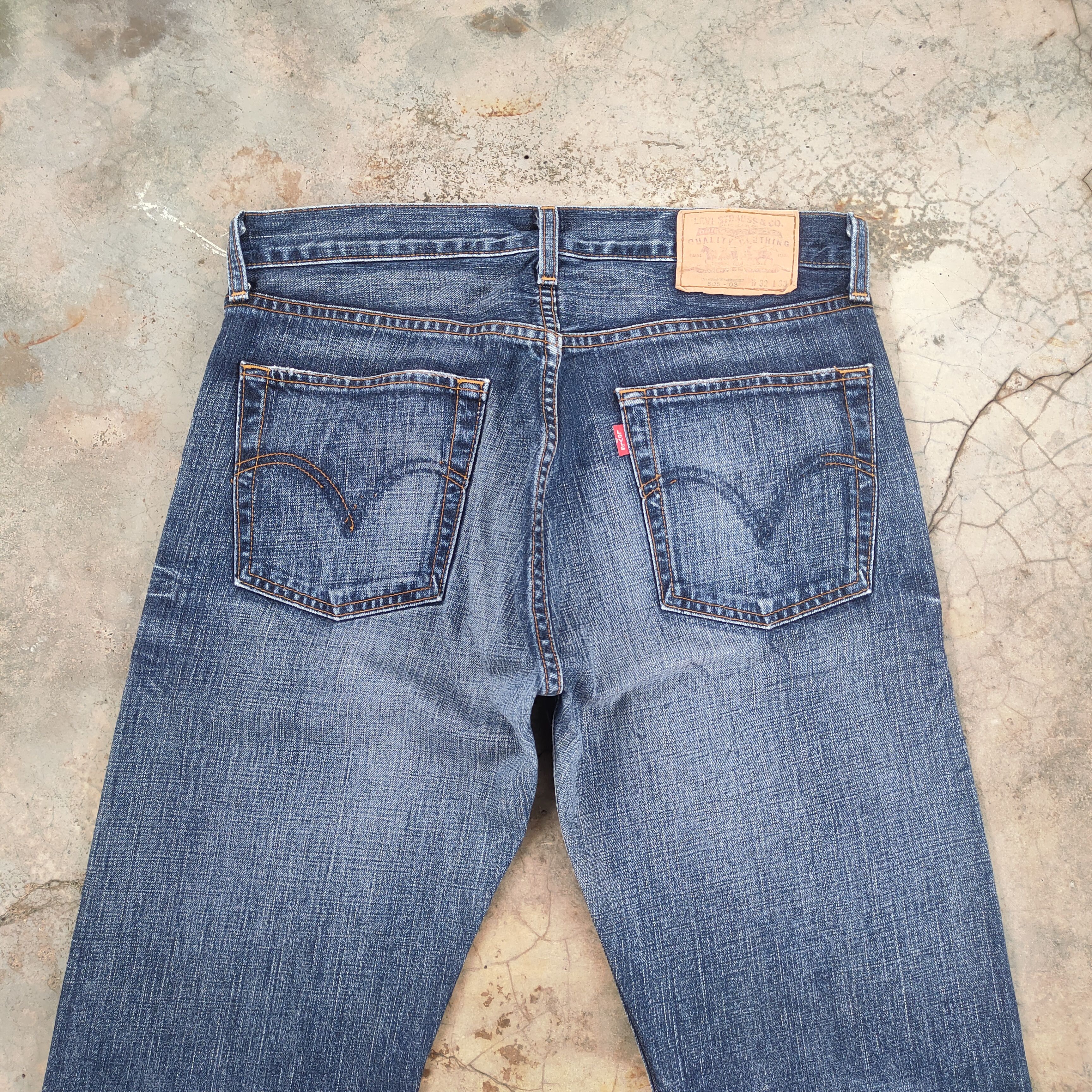 Levi's Vintage Clothing VINTAGE LEVI'S 505 FADED RIPPED DISTRESSED JEANS PANTS W32 Size US 32 / EU 48 - 9 Thumbnail