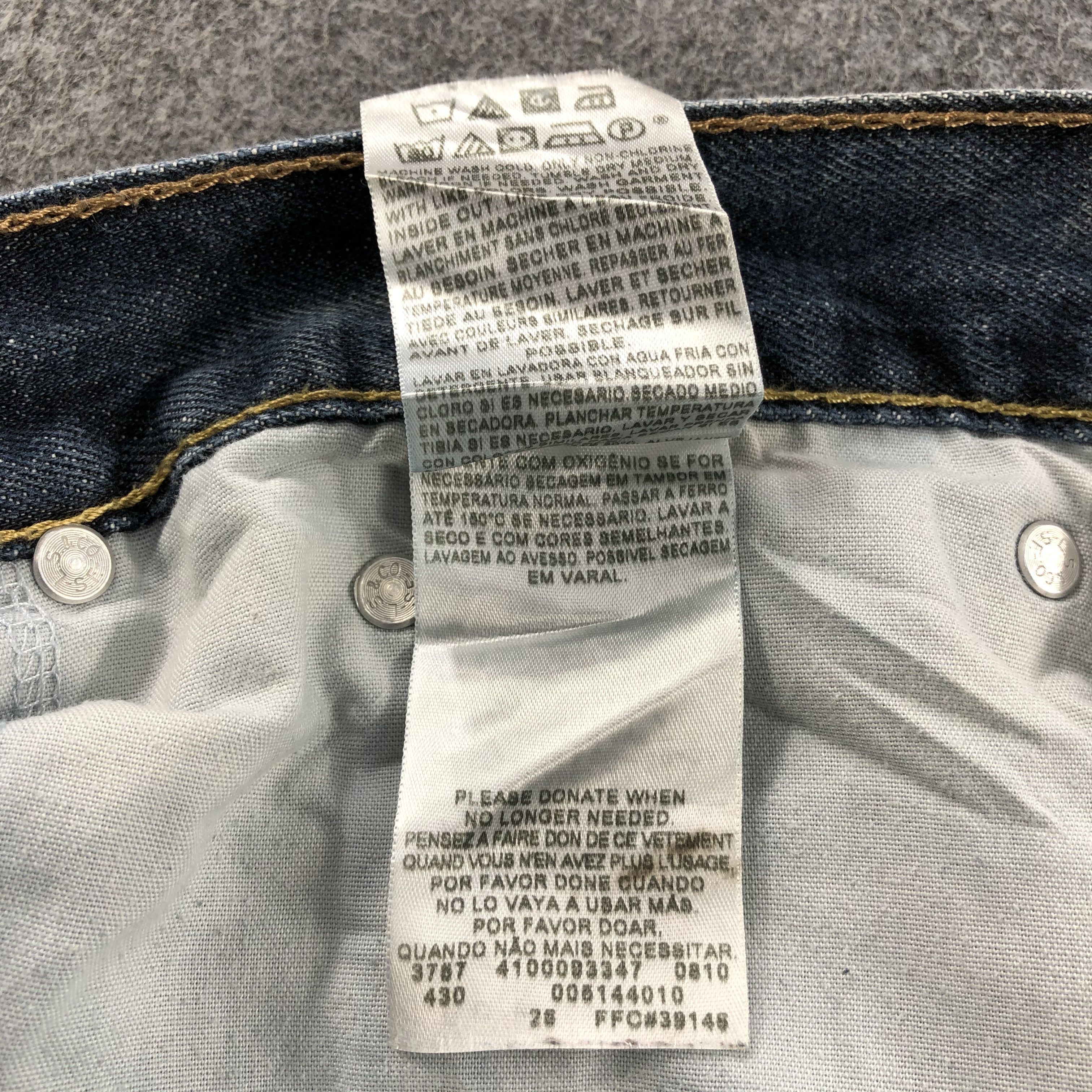 Levi's × Vintage Vintage Levis 514 Earth Tone Jeans-JM1711 Size US 39 - 11 Thumbnail