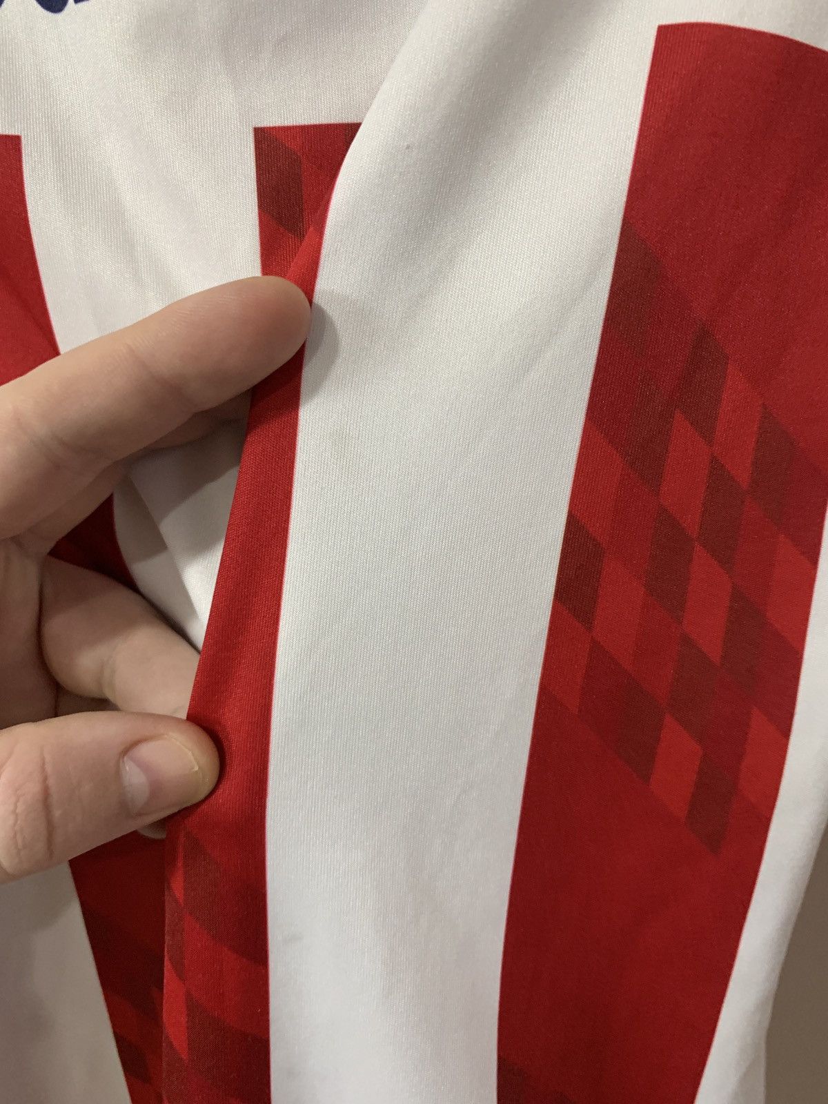 Hummel Aalborg BK 2017/18 Home Football Shirt Hummel Soccer Jersey Size US S / EU 44-46 / 1 - 7 Thumbnail