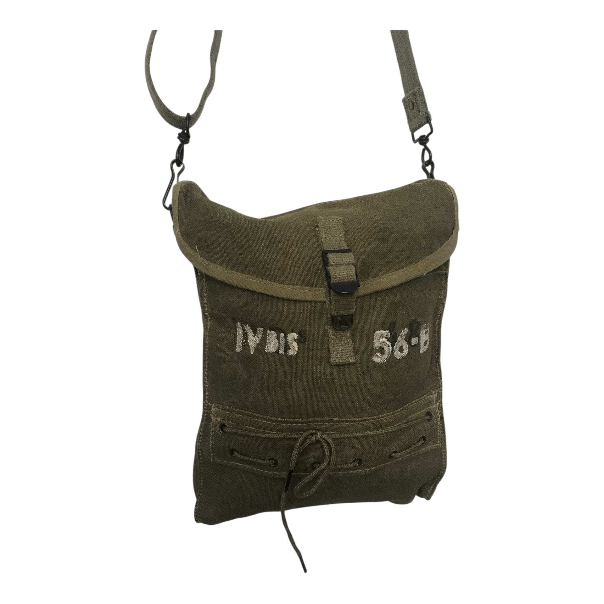 Army Of Me × Vintage Vintage Army Cotton Green Sling Bag Size ONE SIZE - 2 Thumbnail