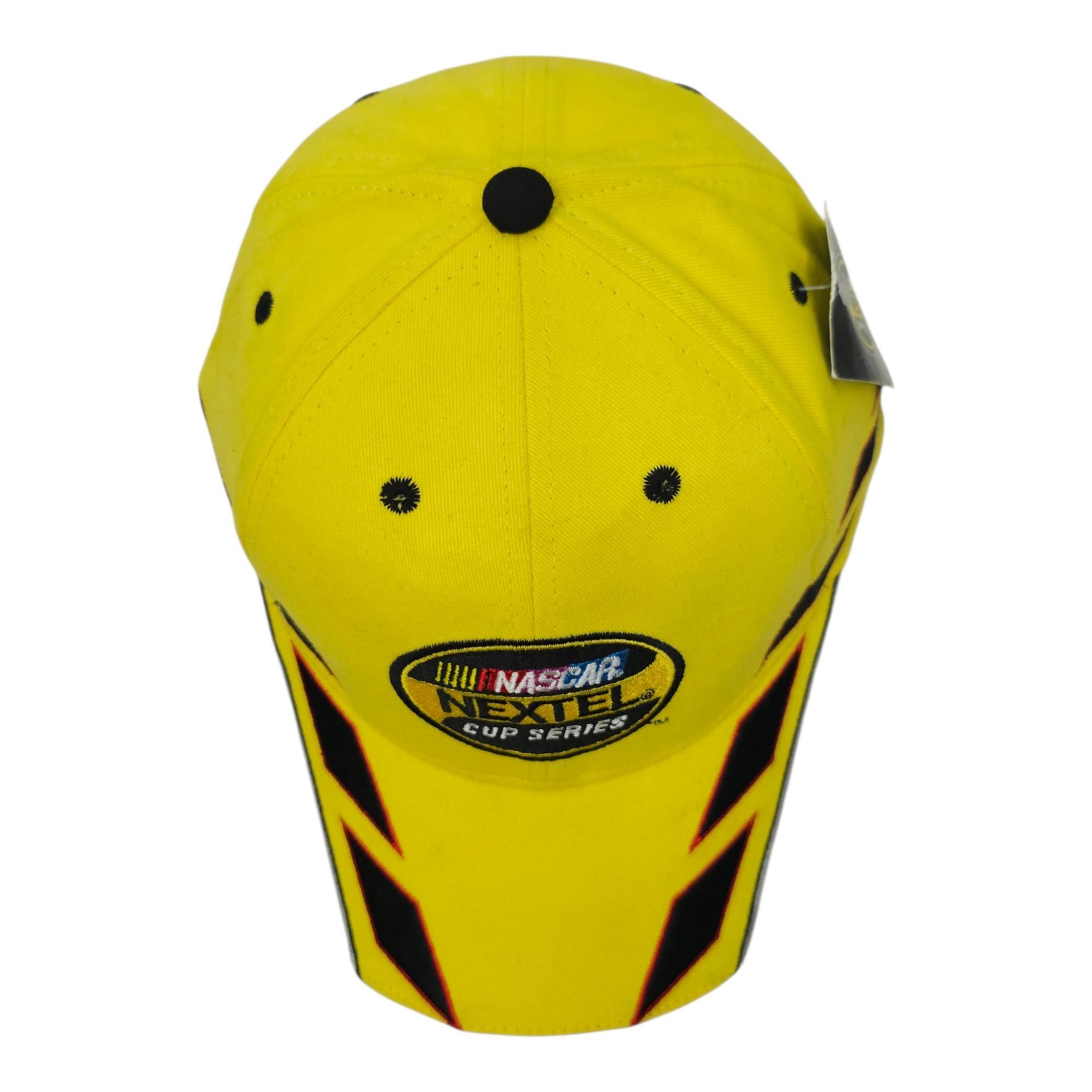 NASCAR NASCAR Nextel Cup Series Racing Cap Hat Yellow Embroidered Size ONE SIZE - 5 Thumbnail