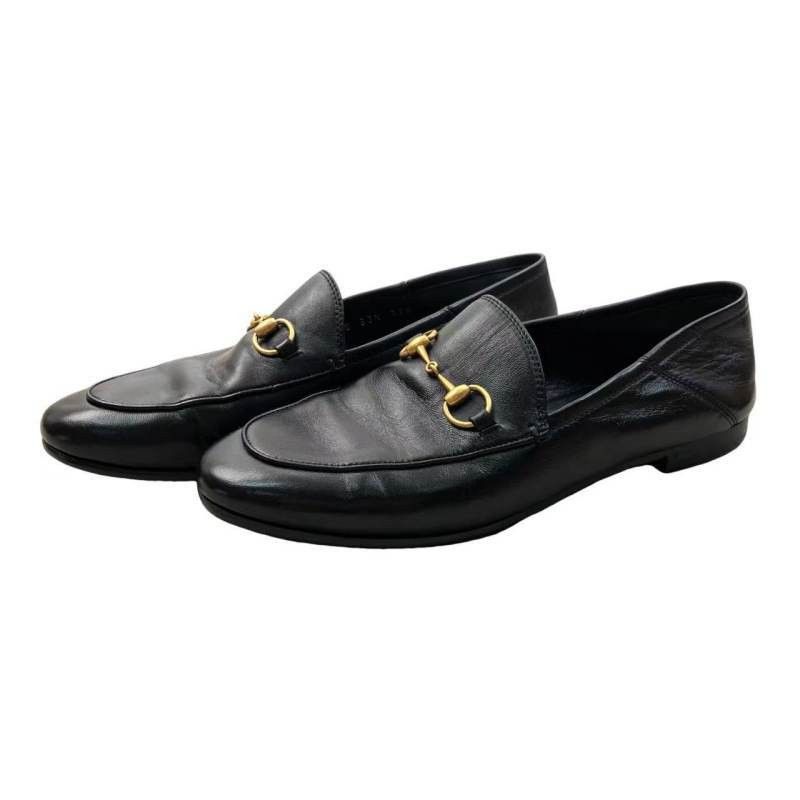 Gucci Gucci Leather Horsebit Casual Loafers for Women 0079 Size US 7.5 / IT 37.5 - 1 Thumbnail
