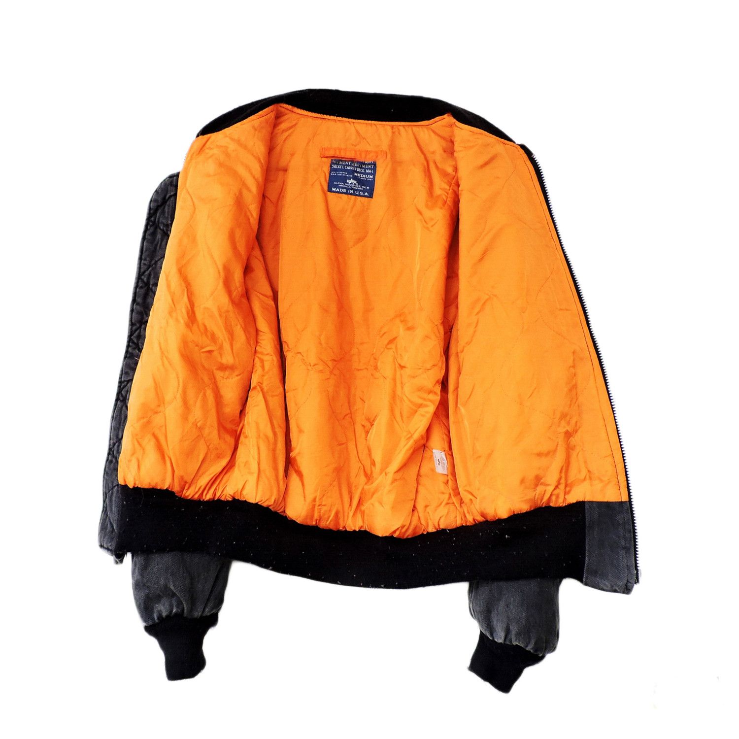 Alpha Industries 90's Alpha Industries MA-1 Carrier Deck Jacket Size US M / EU 48-50 / 2 - 3 Thumbnail