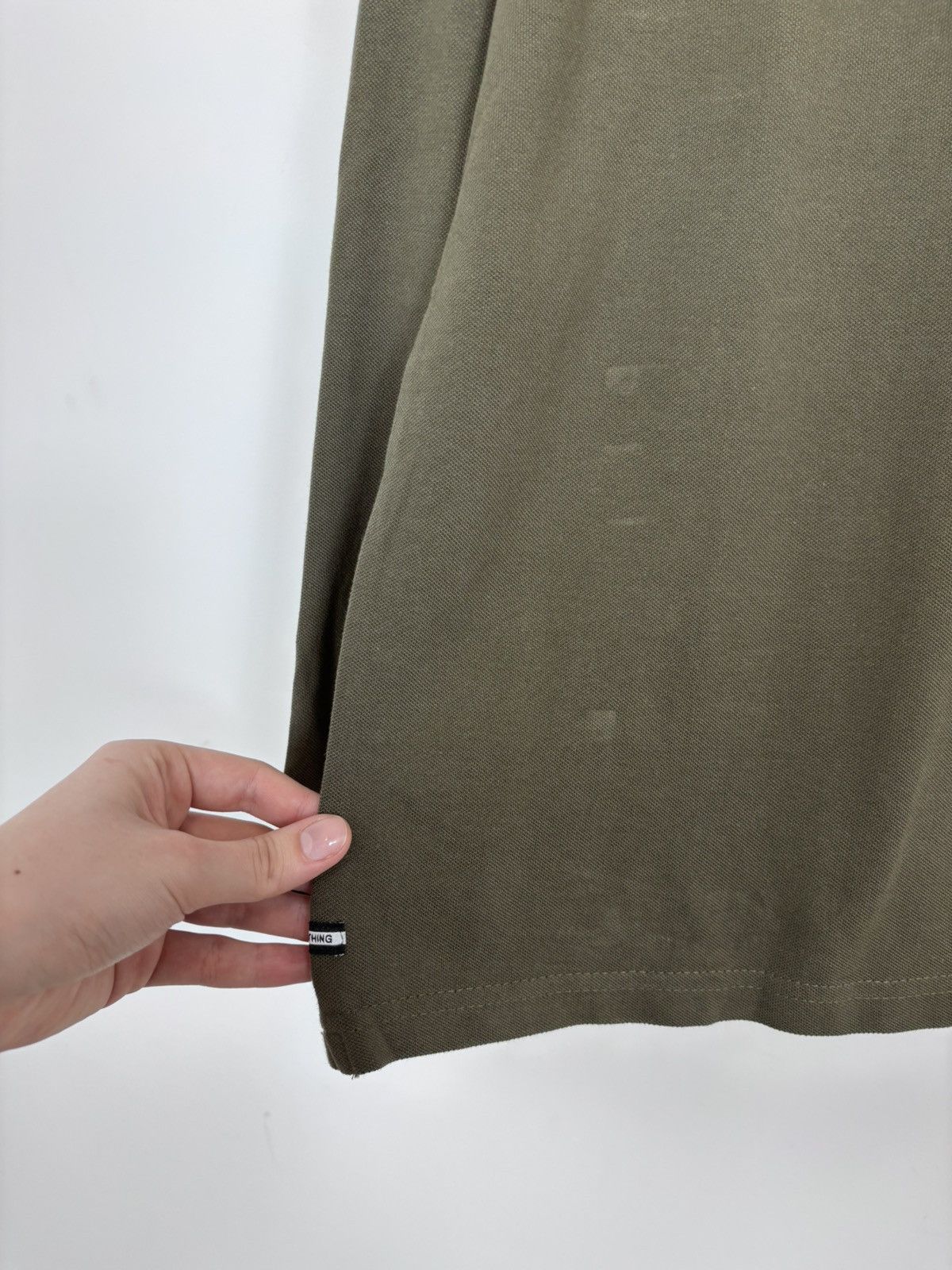 Weekend Offender Weekend Offender Men’s Khaki Long Sleeve Polo Shirt Size US S / EU 44-46 / 1 - 9 Thumbnail