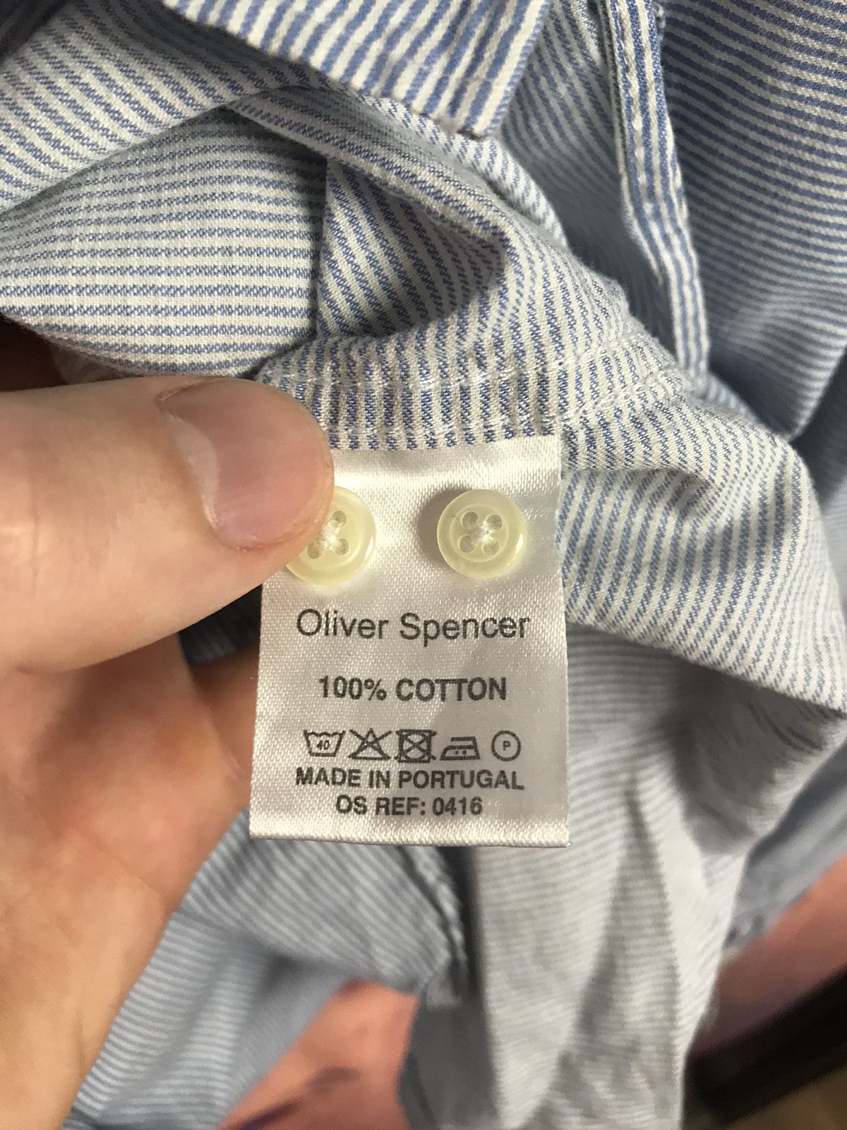 Oliver Spencer Oliver Spencer luxury streetwear shirt Size US M / EU 48-50 / 2 - 6 Thumbnail