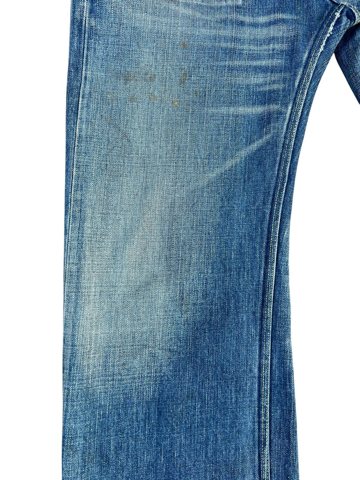 The Viridi-anne The Viridi-Anne Distressed Faded Stains Denim Selvedge Jeans Size US 30 / EU 46 - 6 Thumbnail