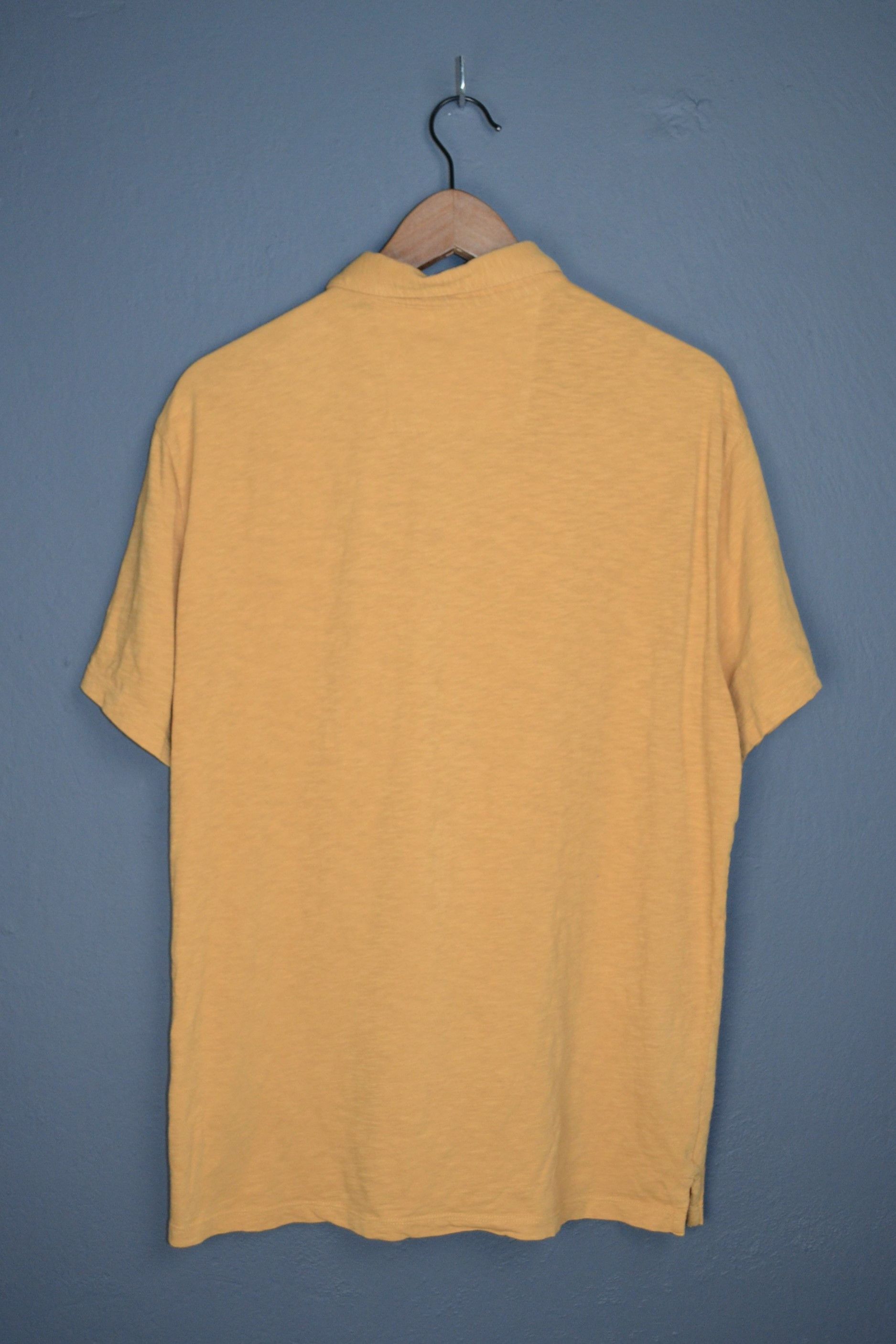 John Varvatos John Varvatos Victor Slub Polo L Yellow Size US L / EU 52-54 / 3 - 3 Thumbnail