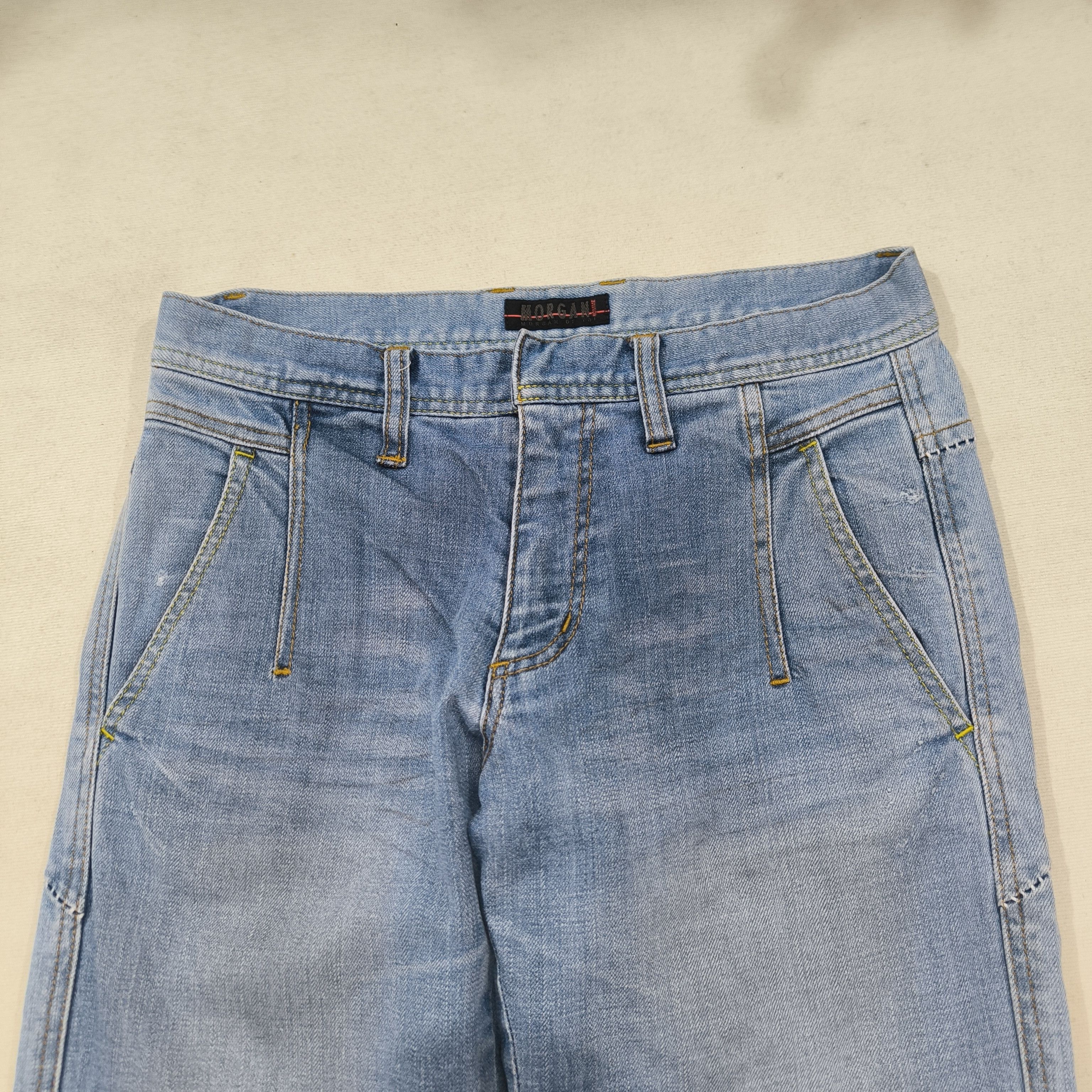Morgan Homme Faded blue morgan homme jeans Size US 28 / EU 44 - 4 Thumbnail