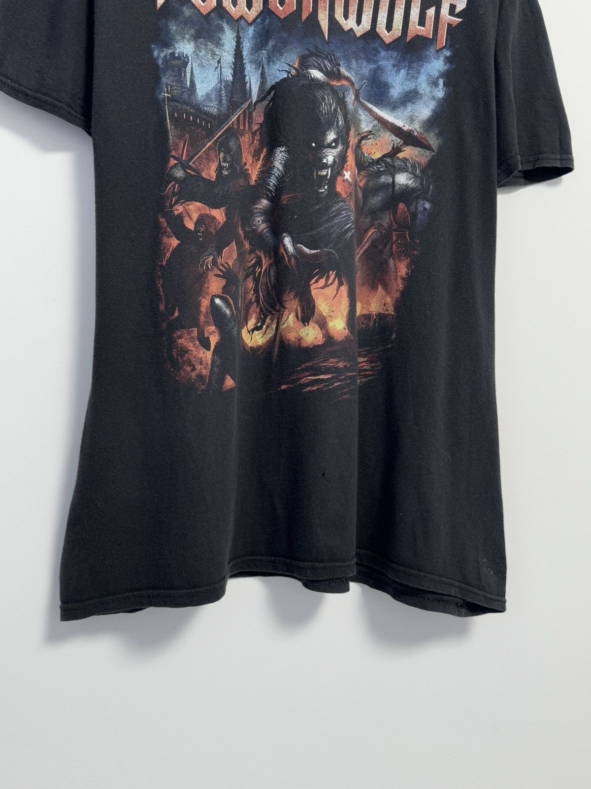 Band Tees × Japanese Brand × Vintage Powerwolf Vintage T-Shirt Y2K style Size US XL / EU 56 / 4 - 2 Thumbnail