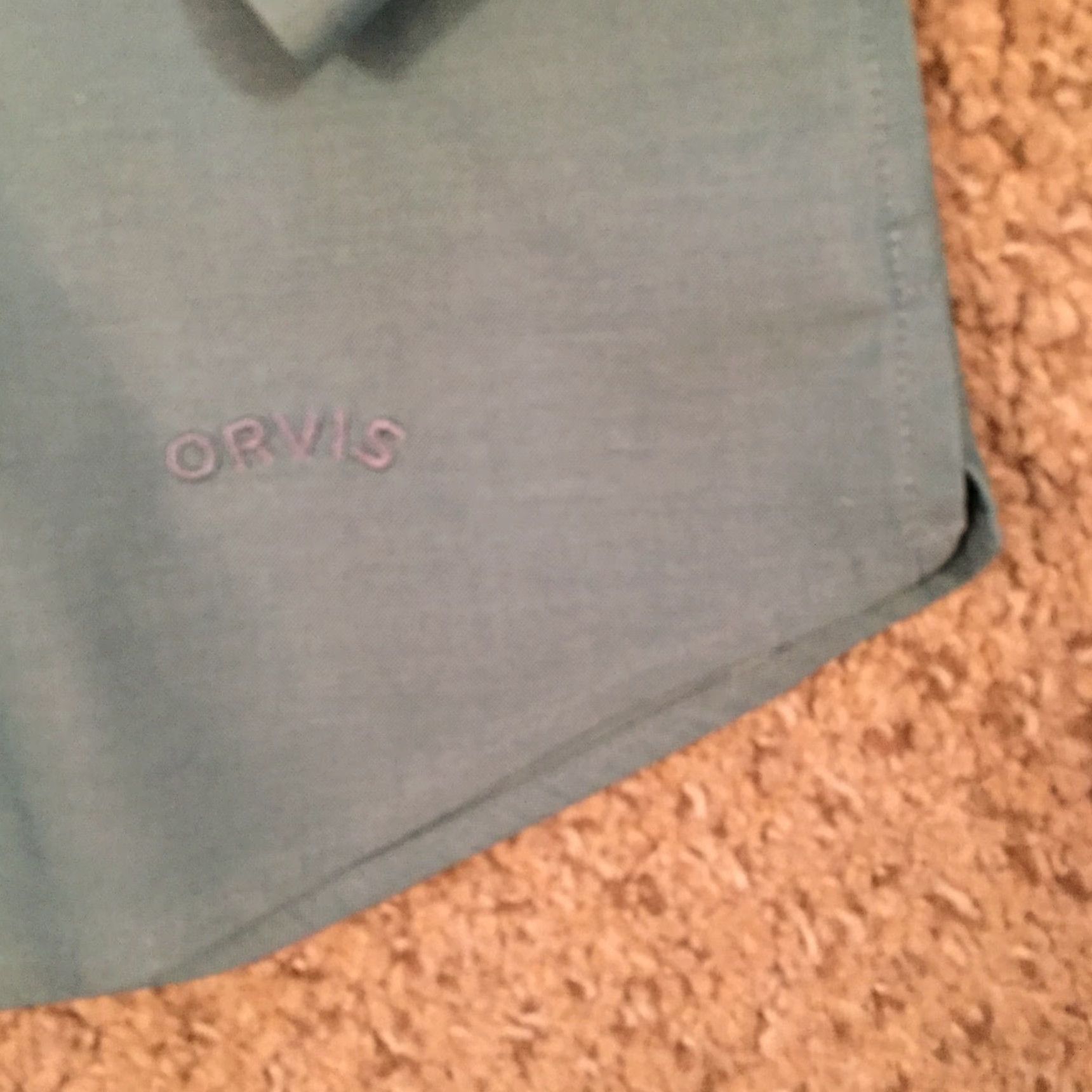 Orvis Orvis Shirt Womens Size 10 Button-Up Long Sleeve Green Collared Band Collar Woman Shirt Size L / US 10 / IT 46 - 4 Thumbnail