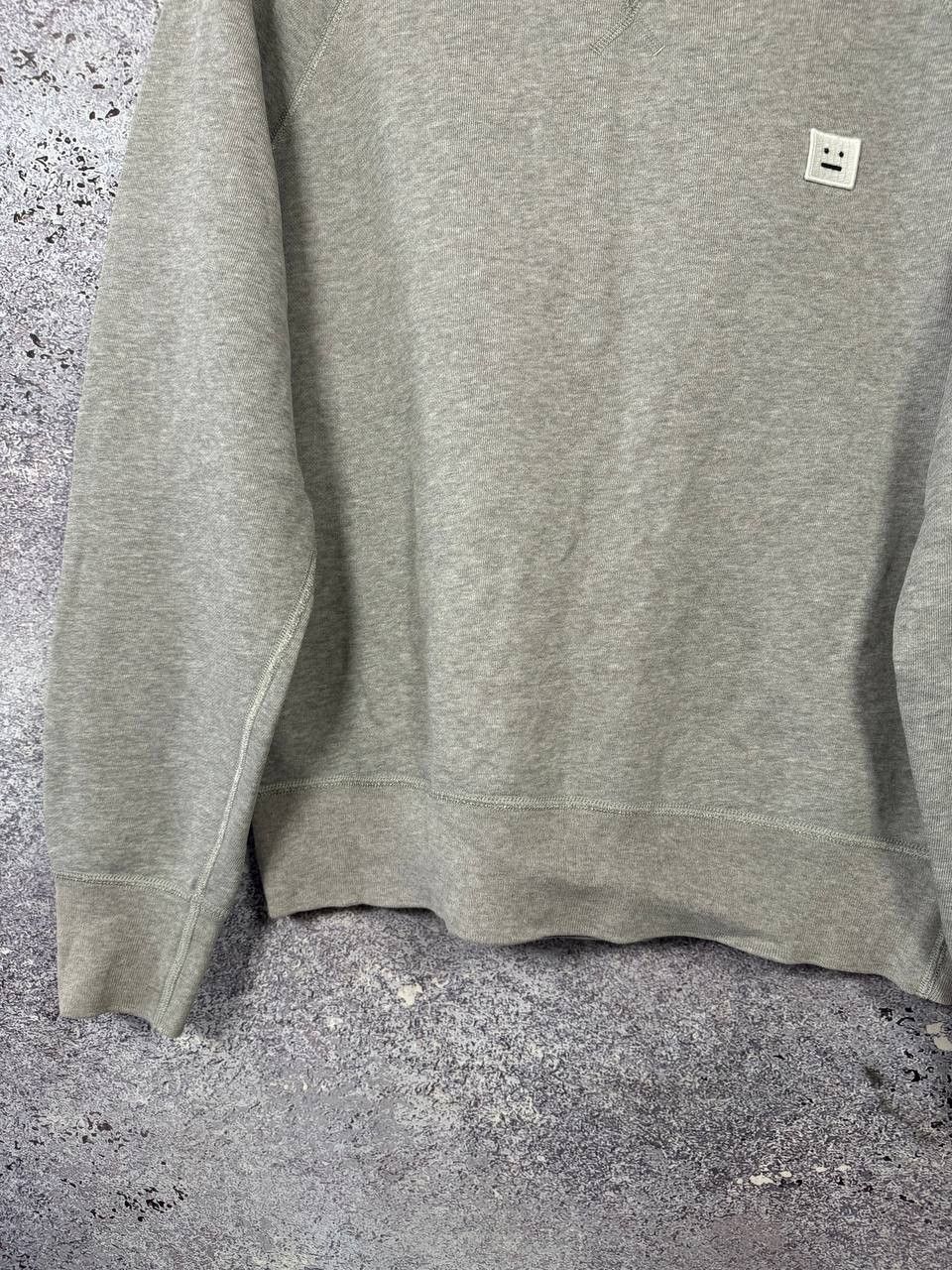 Acne Studios Acne Studios crewneck Grey College Face Base Sweatshirt S sz Size US S / EU 44-46 / 1 - 5 Thumbnail