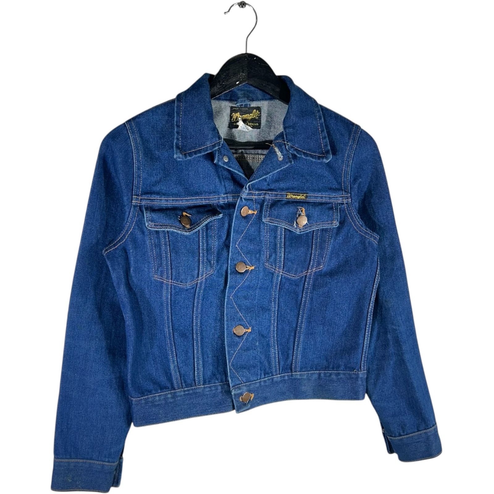 Wrangler Vintage Wrangler Denim Jacket Size US XS / EU 42 / 0 - 4 Thumbnail
