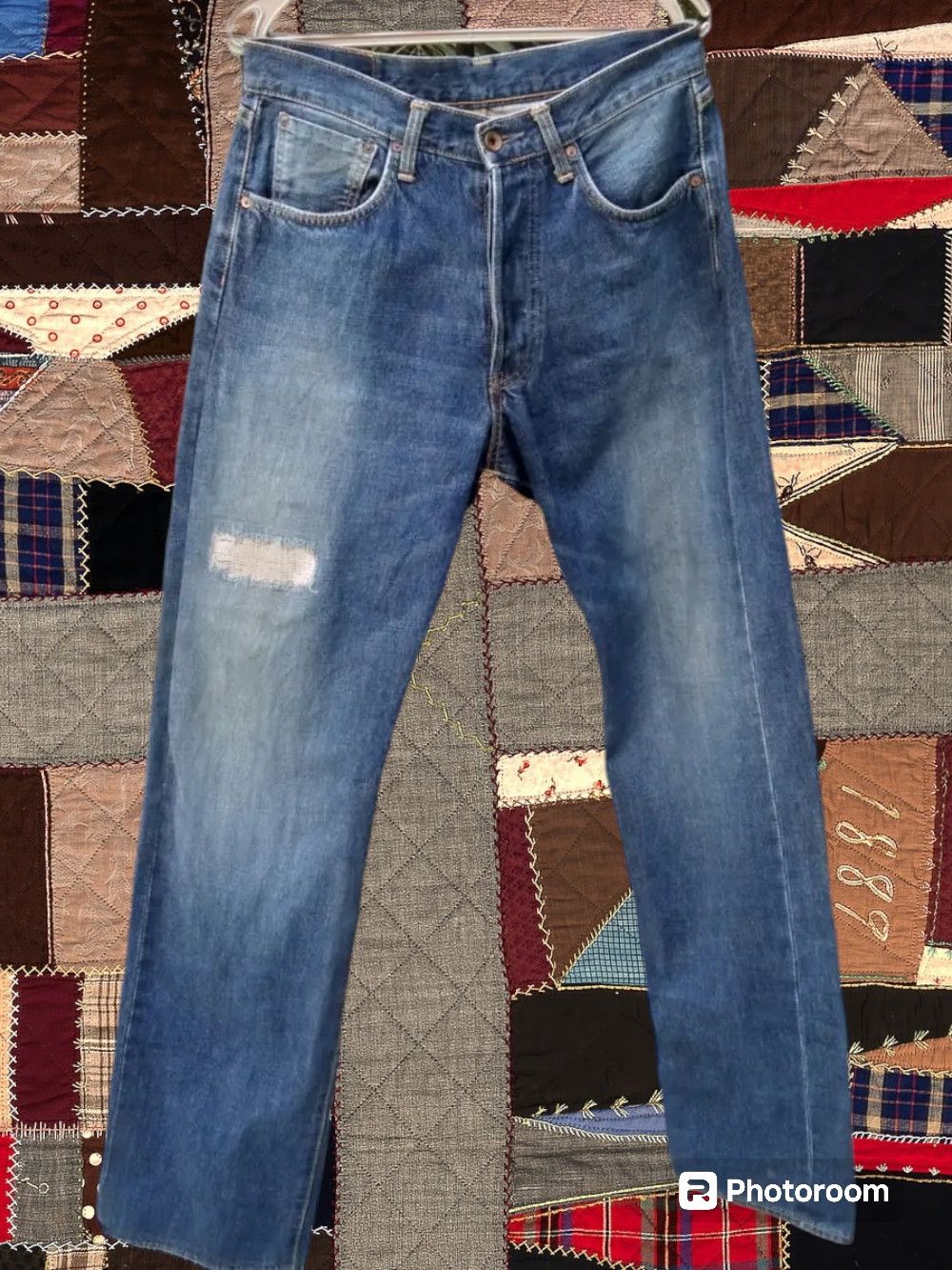 Edwin × If Six Was Nine VINTAGE EDWIN 505 SELVEDGE JEANS JAPAN DISTRESSED Size US 30 / EU 46 - 1 Thumbnail