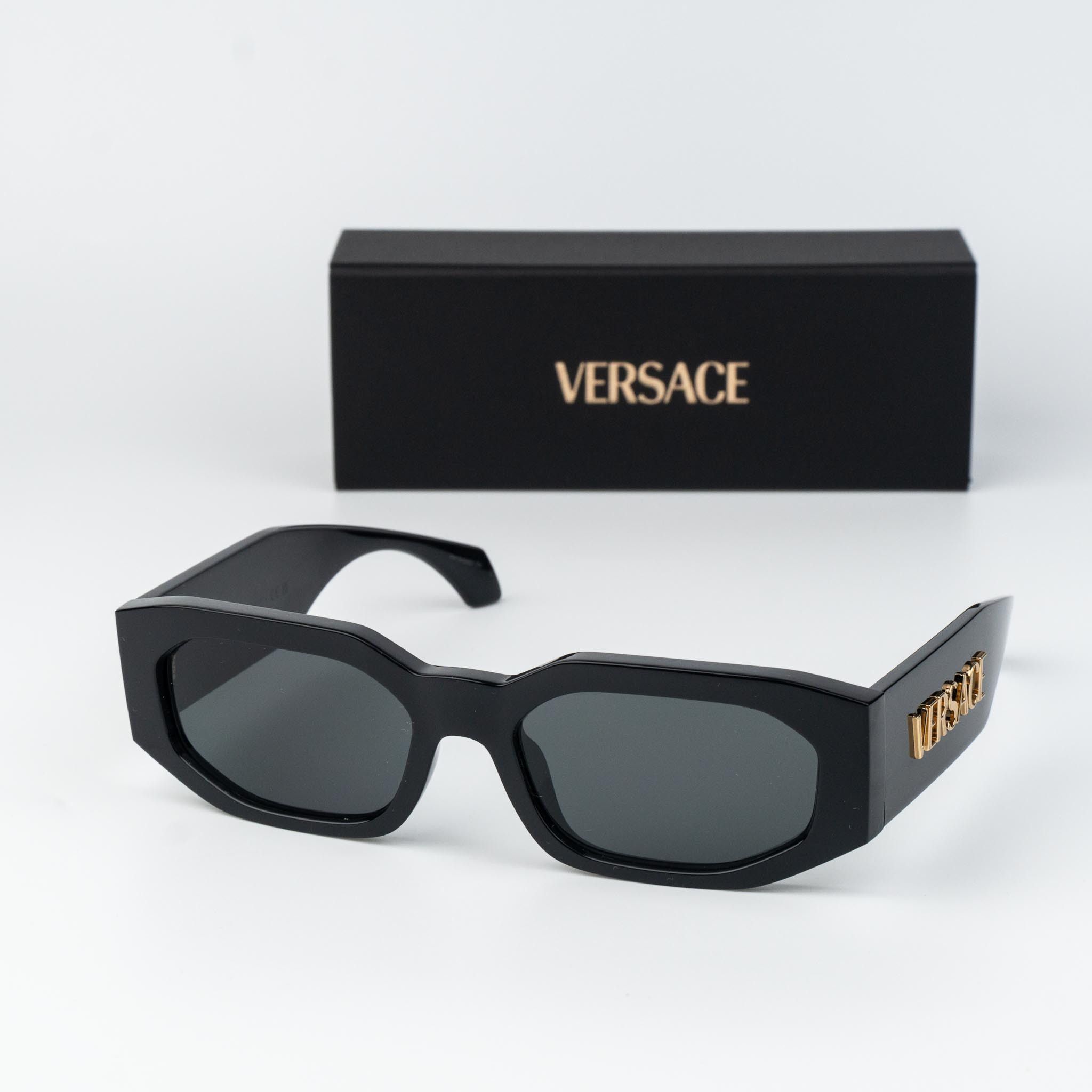 Versace Men Sunglasses Rectangle VE4489U GB1/87