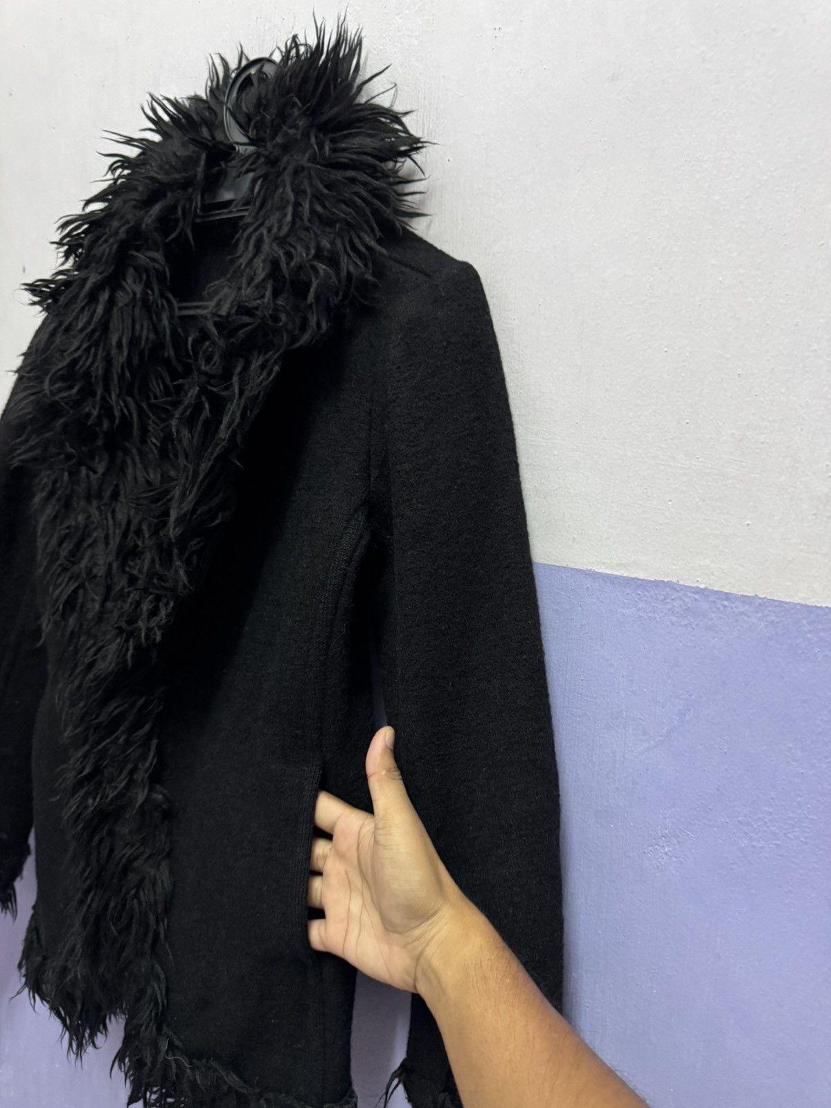 agnes b. Agnes b Paris Fur Jacket Size S / US 4 / IT 40 - 6 Thumbnail