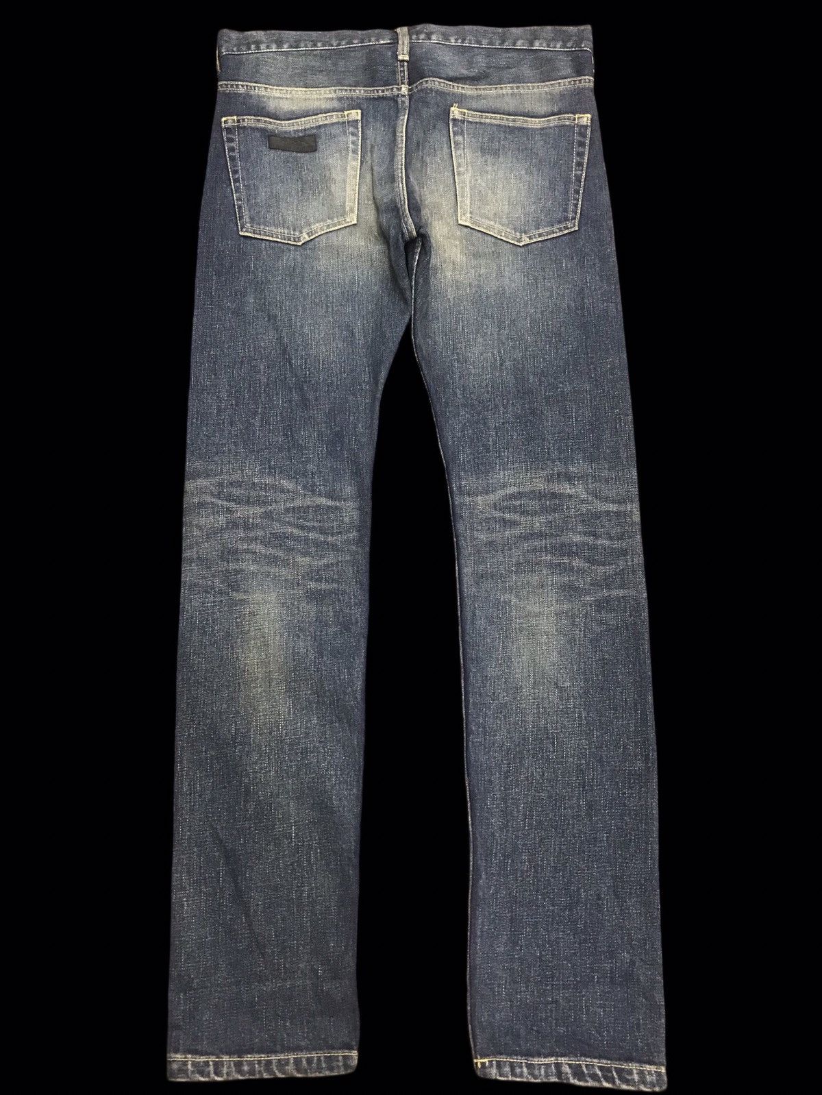 Japanese Brand 💥BIKER DENIM💥14Oz 666 SLIM SELVEDGE BIKER DENIM F329 Size US 32 / EU 48 - 2 Thumbnail