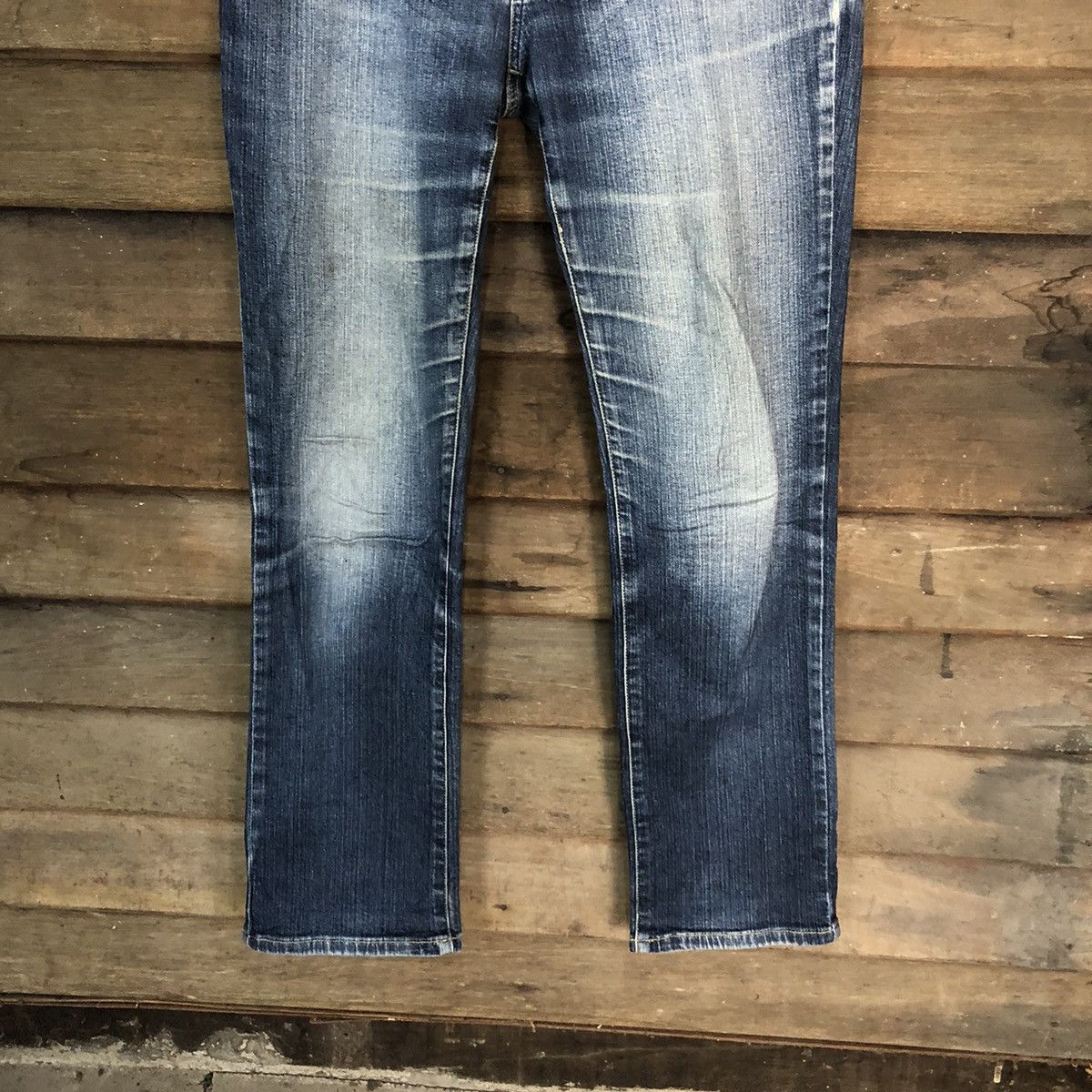 Japanese Brand Closshi Blue Denim vintage Pants #7388 Size 32" / US 10 / IT 46 - 3 Thumbnail