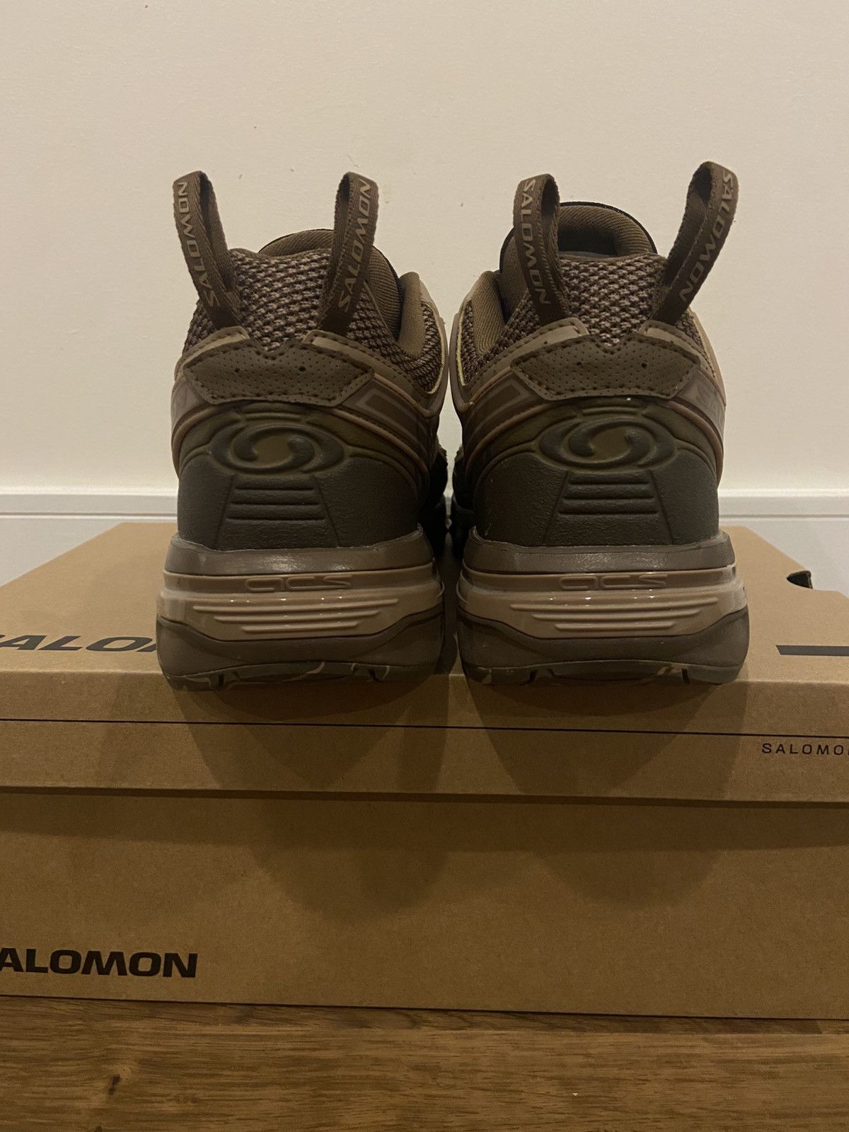 Salomon Salomon Brown ACS Pro Desert Sneakers Size US 10.5 / EU 43-44 - 4 Thumbnail