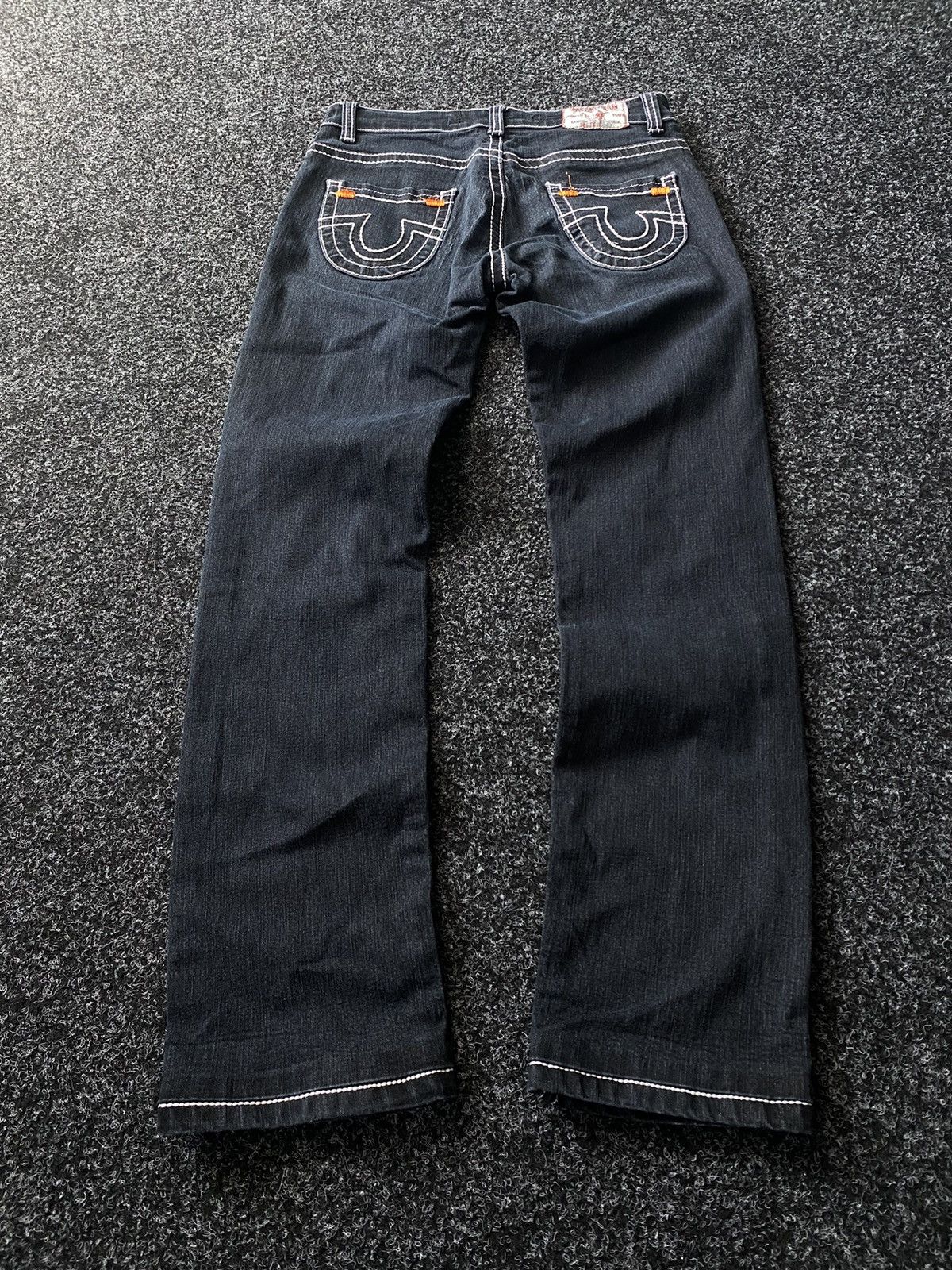 True Religion Vintage Flare True Religion Wide Leg Faded Wash Denim Size 29" - 1 Thumbnail