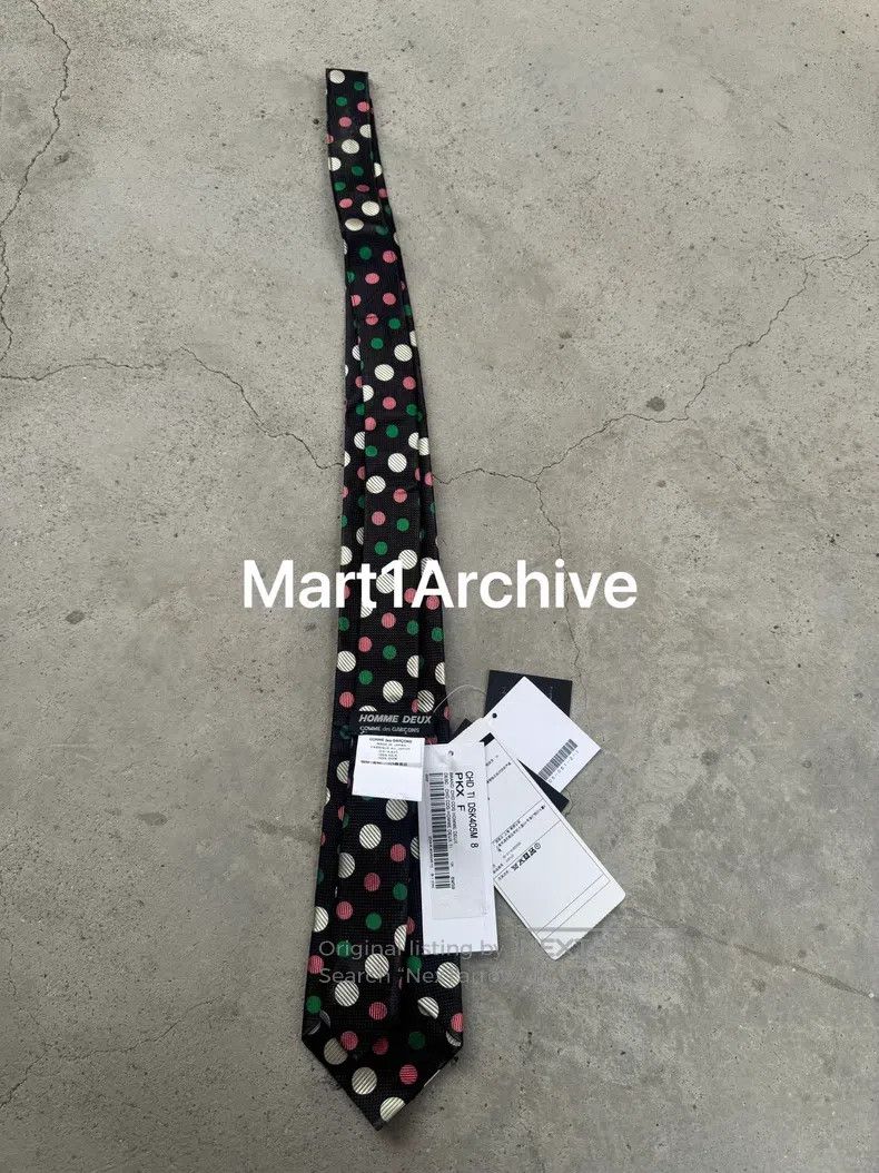Comme des Garcons Comme Des Garcons Colorful Polka Dot Tie Size ONE SIZE - 2 Thumbnail