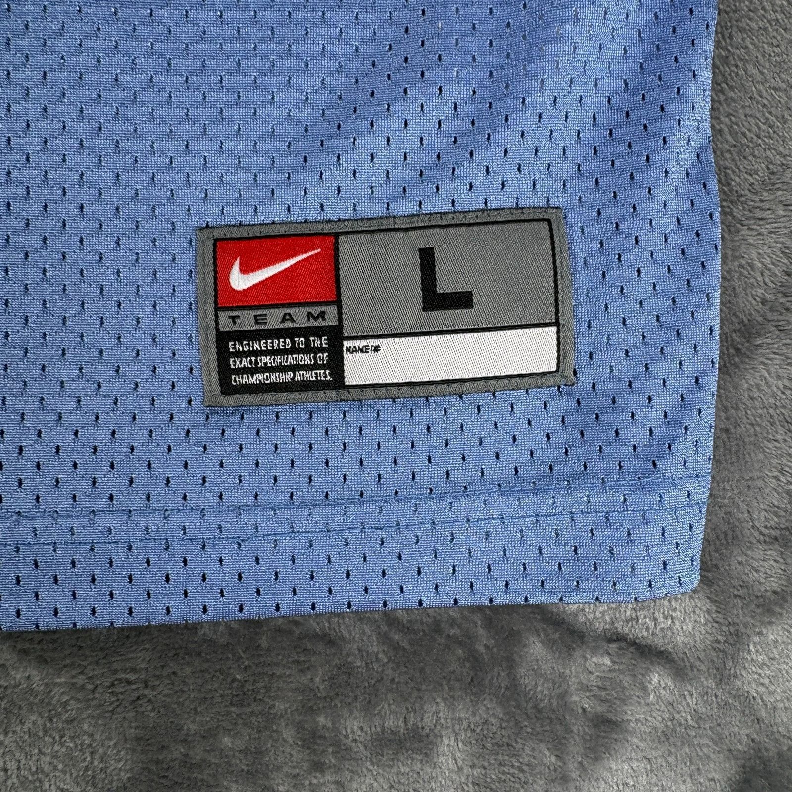 Nike Vintage Y2K Nike Team North Carolina Tar Heels 11 Football J Size US L / EU 52-54 / 3 - 5 Thumbnail