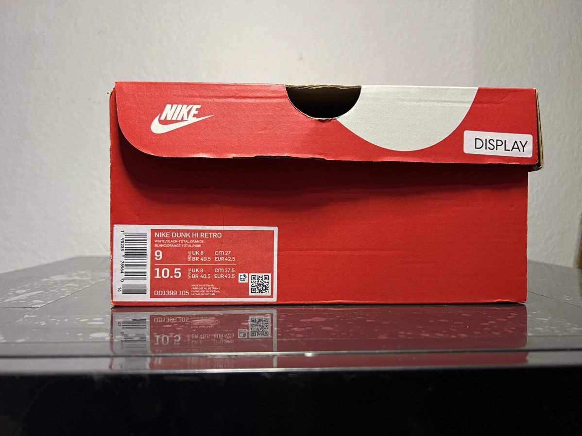 Nike Nike Dunk Hi Retro “Panda” Size US 9 / EU 42 - 8 Thumbnail